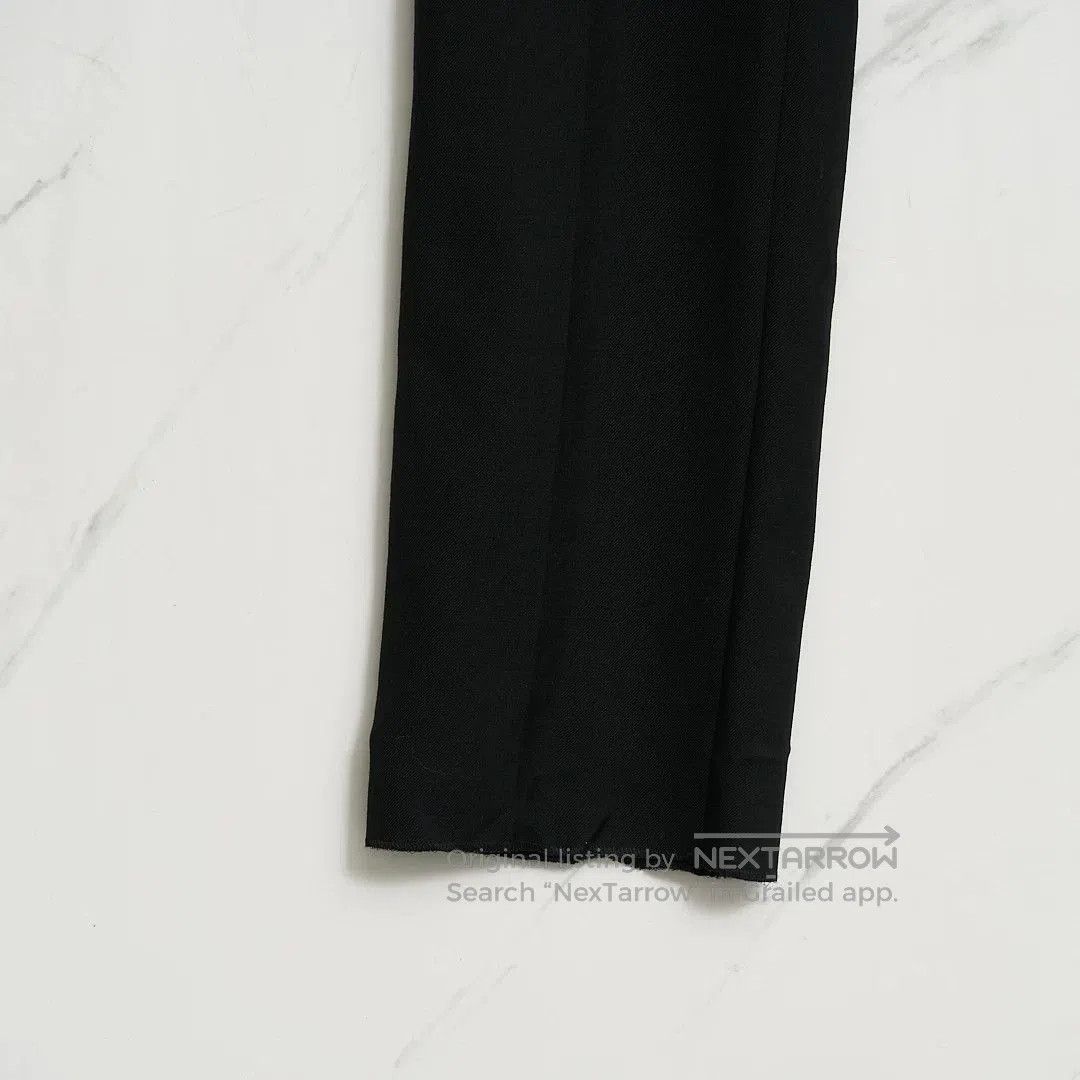 Saint Laurent Paris Saint Laurent Men's Black Wool Trousers. Size US 30 / EU 46 - 3 Thumbnail
