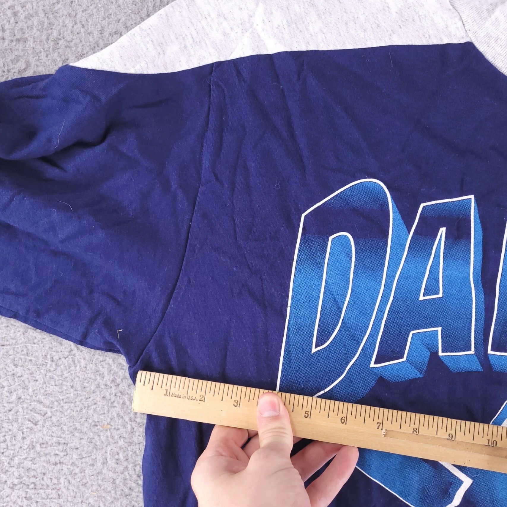 Vintage VINTAGE Artex Shirt Mens L Dallas Cowboys Retro Graphic Logo Half Sleeve Blue Size US L / EU 52-54 / 3 - 6 Thumbnail