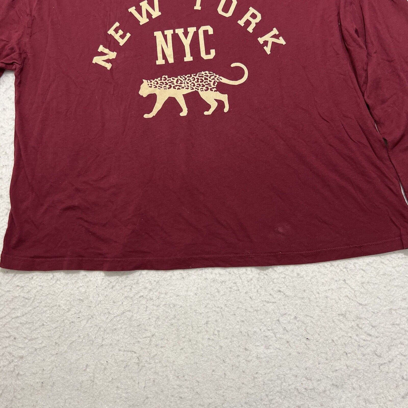Treasure & Bond Treasure & Bond Long Sleeve Graphic T Shirt NYC New York Tee Size S / US 4 / IT 40 - 4 Thumbnail