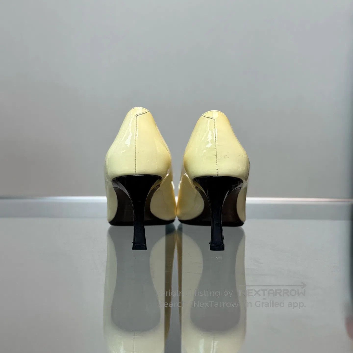 Roger Vivier Roger Vivier Leather-tanned square buckle high heels Size US 5 / IT 35 - 4 Thumbnail