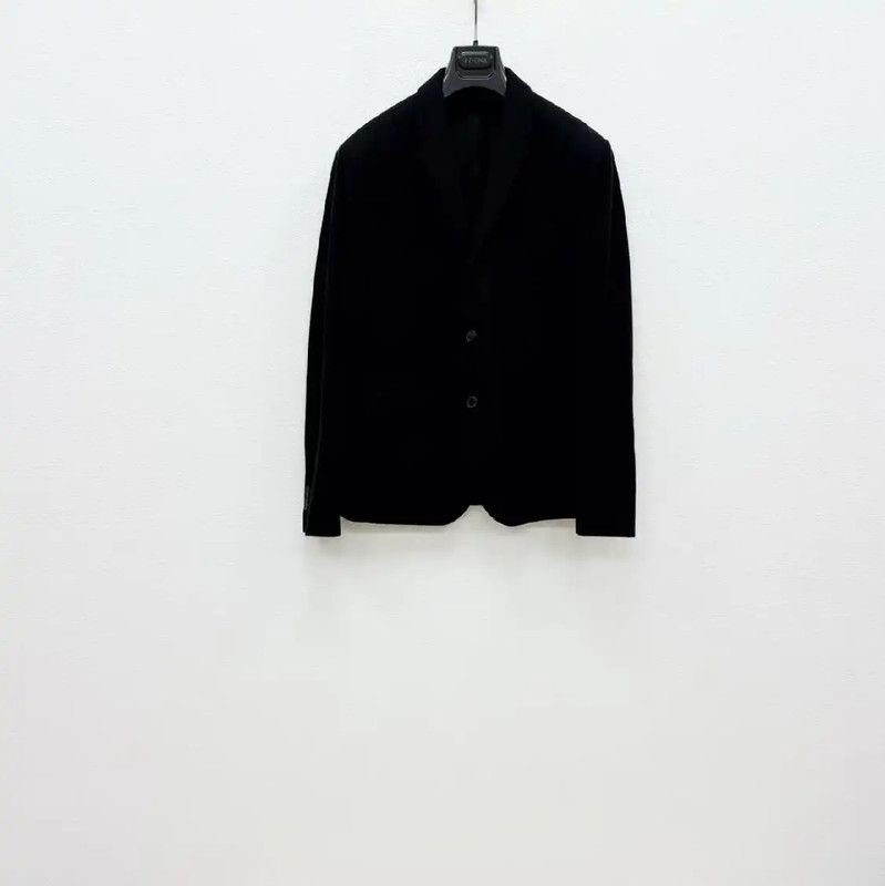 Neil Barrett Neil Barrett Black Wool Long Sleeve Jacket 0089 Size US L / EU 52-54 / 3 - 1 Thumbnail