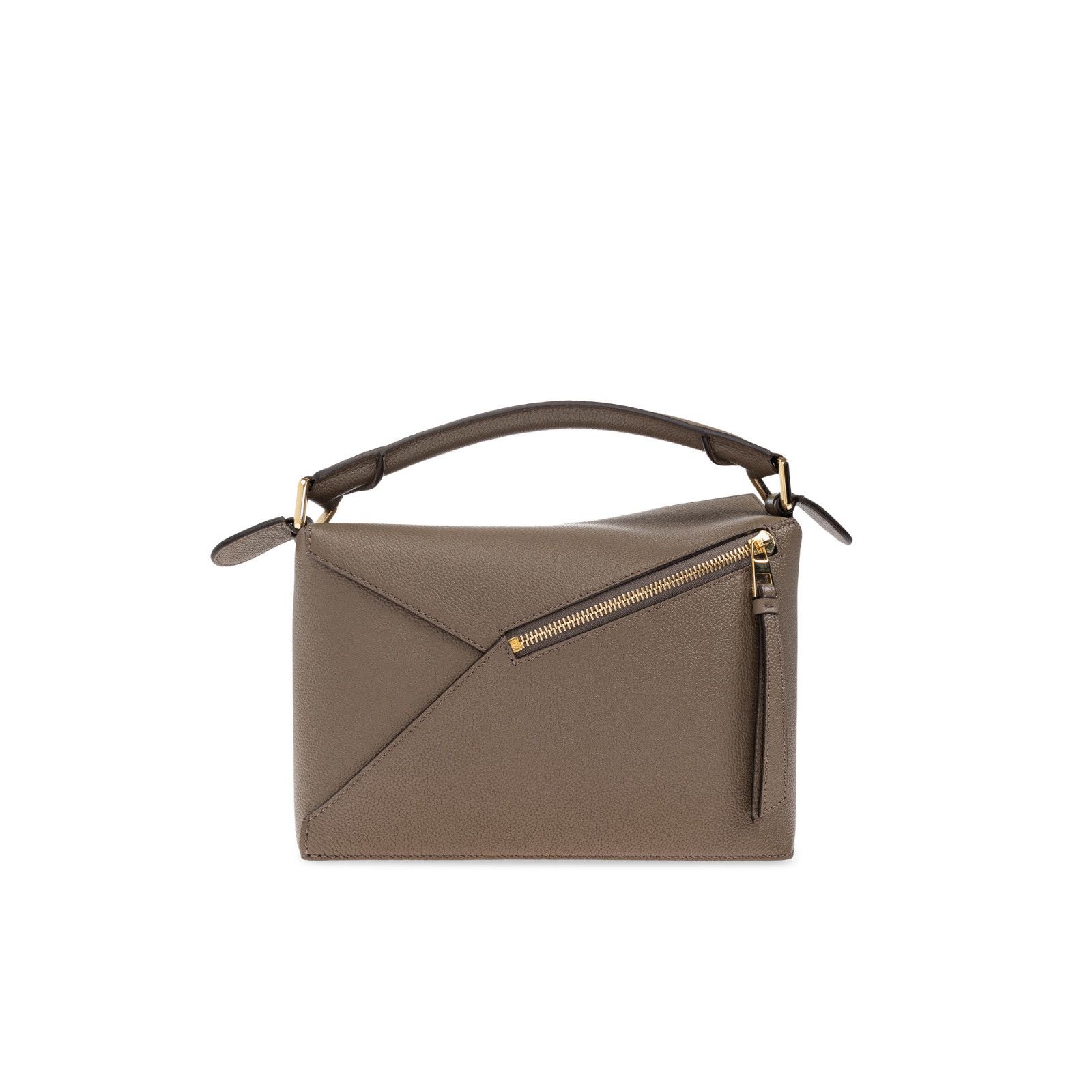 Loewe LOEWE Puzzle Small Edge Taupe Leather Handbag New & Authenti Size ONE SIZE - 2 Thumbnail