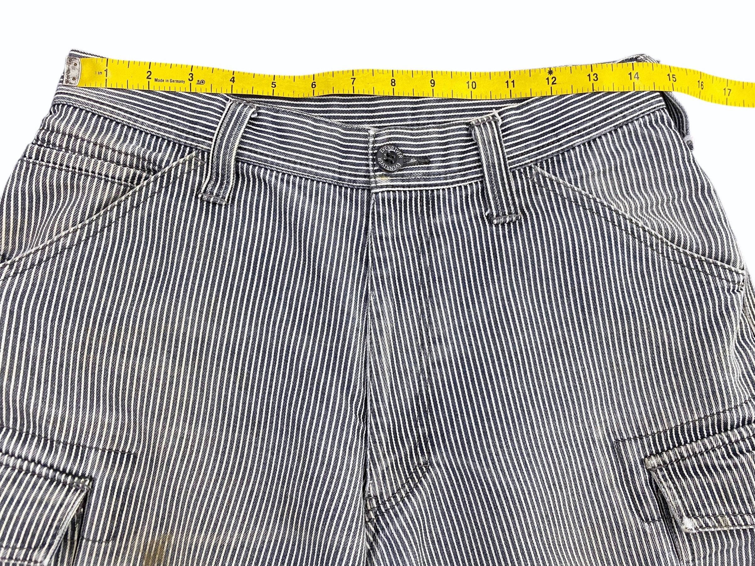 Japanese Brand Evenriver Cargo Pants Stripes Hickory Skateboard Size US 29 - 10 Thumbnail