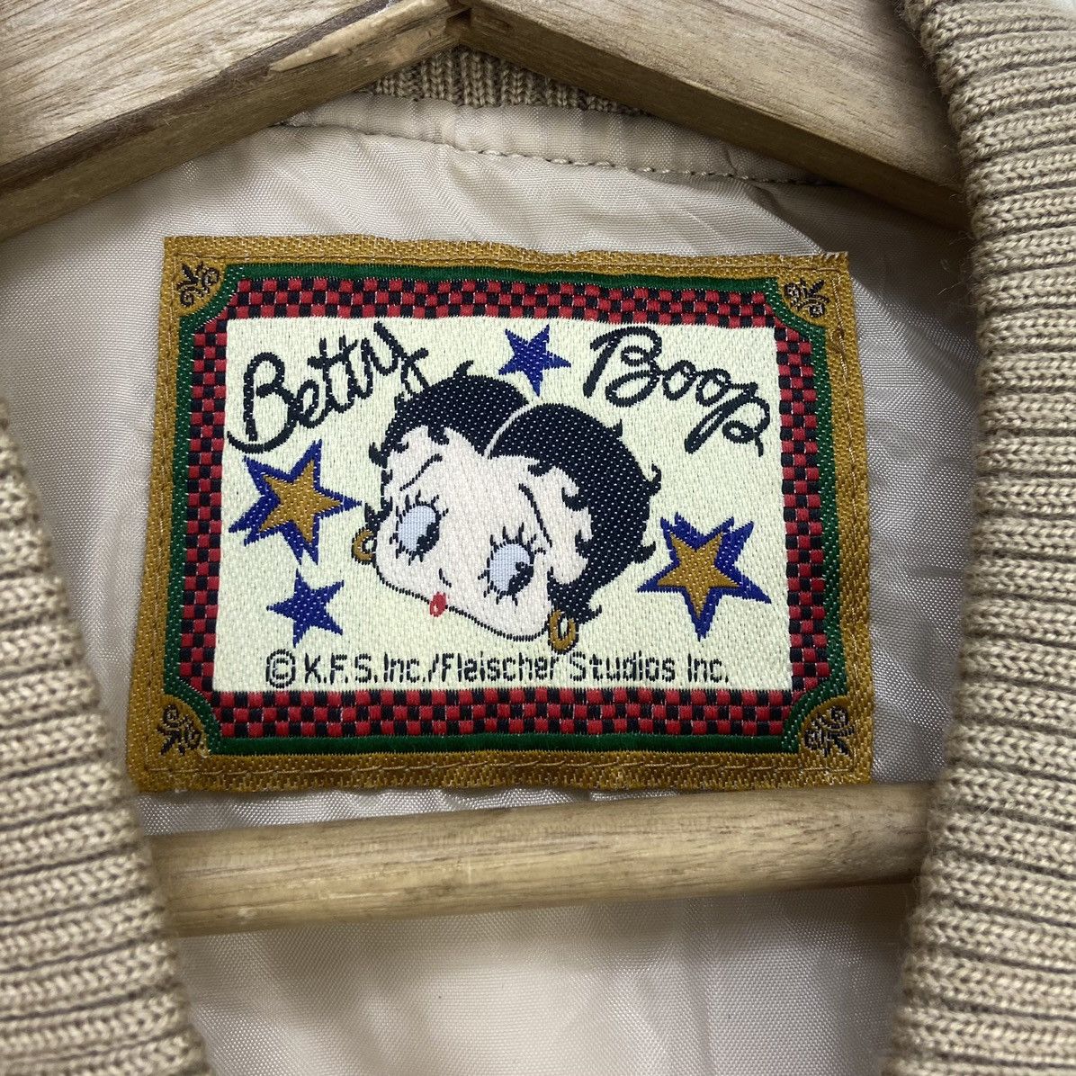 Cartoon Network Vintage Betty Boop Full Print Quilted Bomber Style Jacket Size L / US 10 / IT 46 - 20 Thumbnail