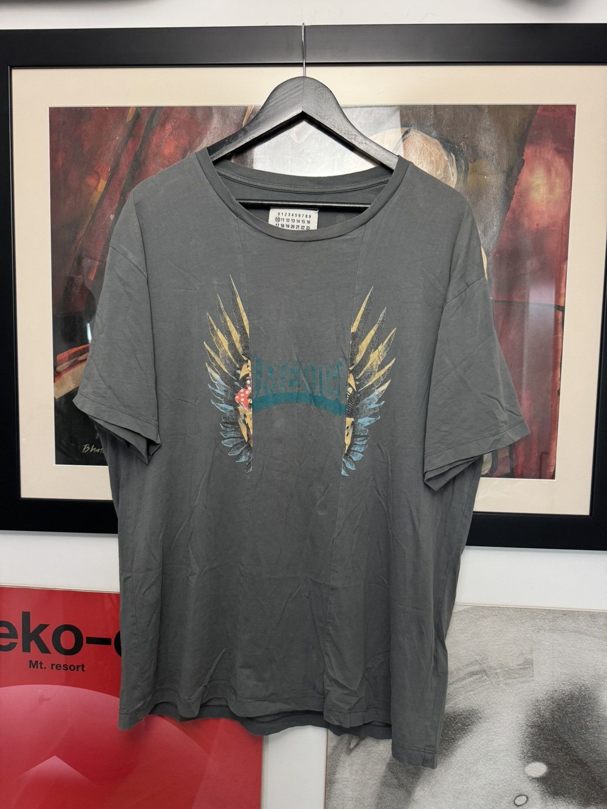 Maison Margiela Maison Margiela AW17 America Split T-Shirt | Grailed
