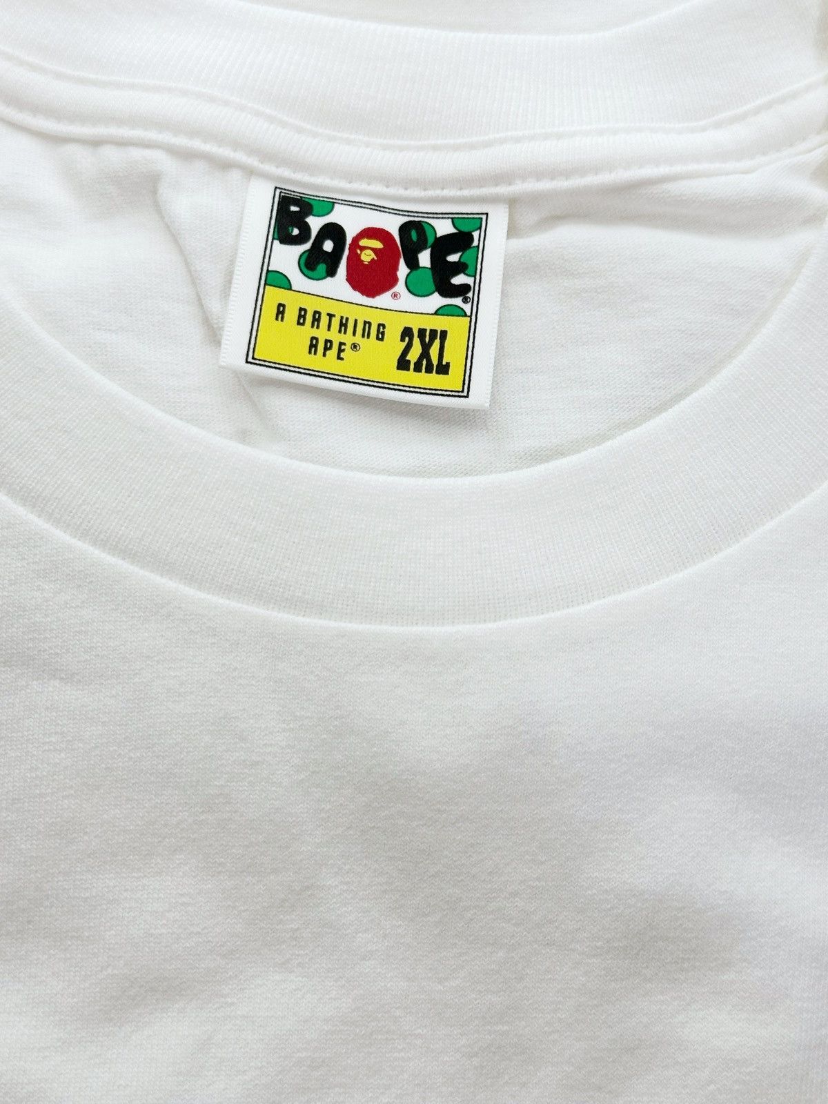 Bape BAPE ABC Camo By Bathing Ape Tee White/Pink Size US XXL / EU 58 / 5 - 5 Thumbnail