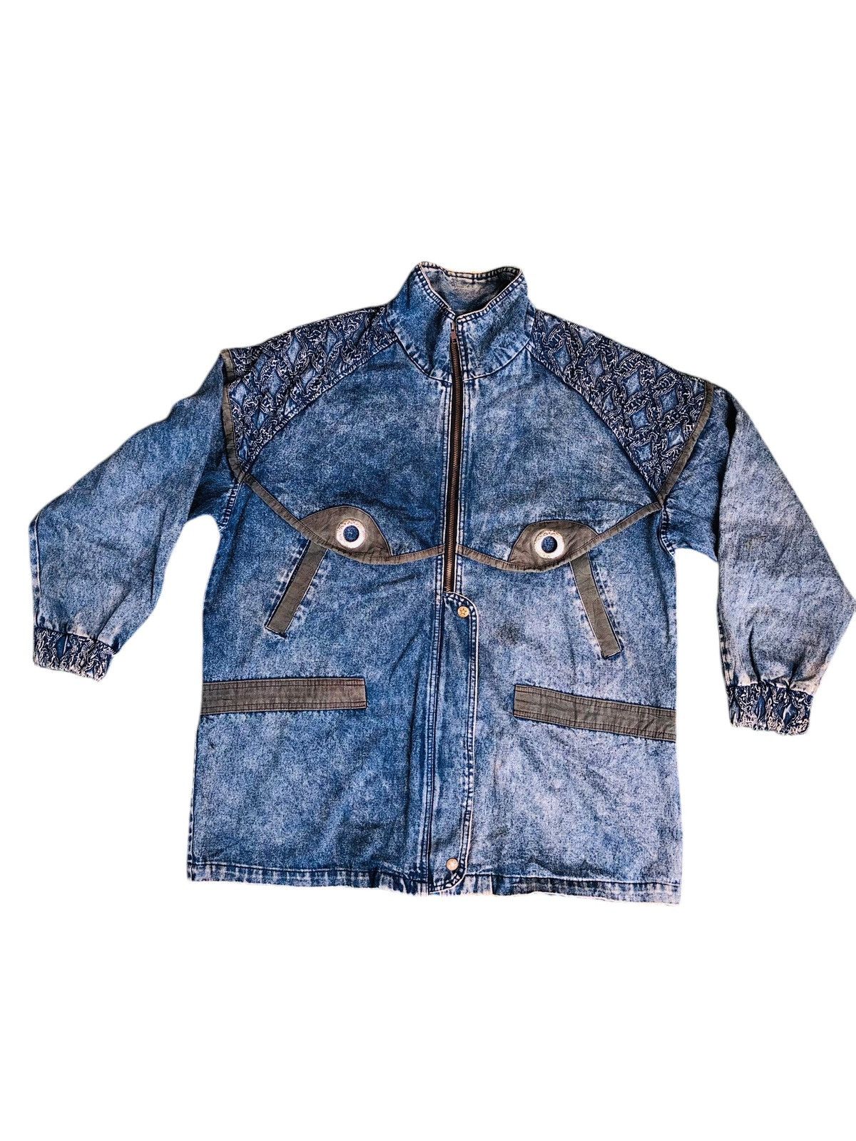 Japanese Brand RARE denim jacket Size US XL / EU 56 / 4 - 4 Thumbnail