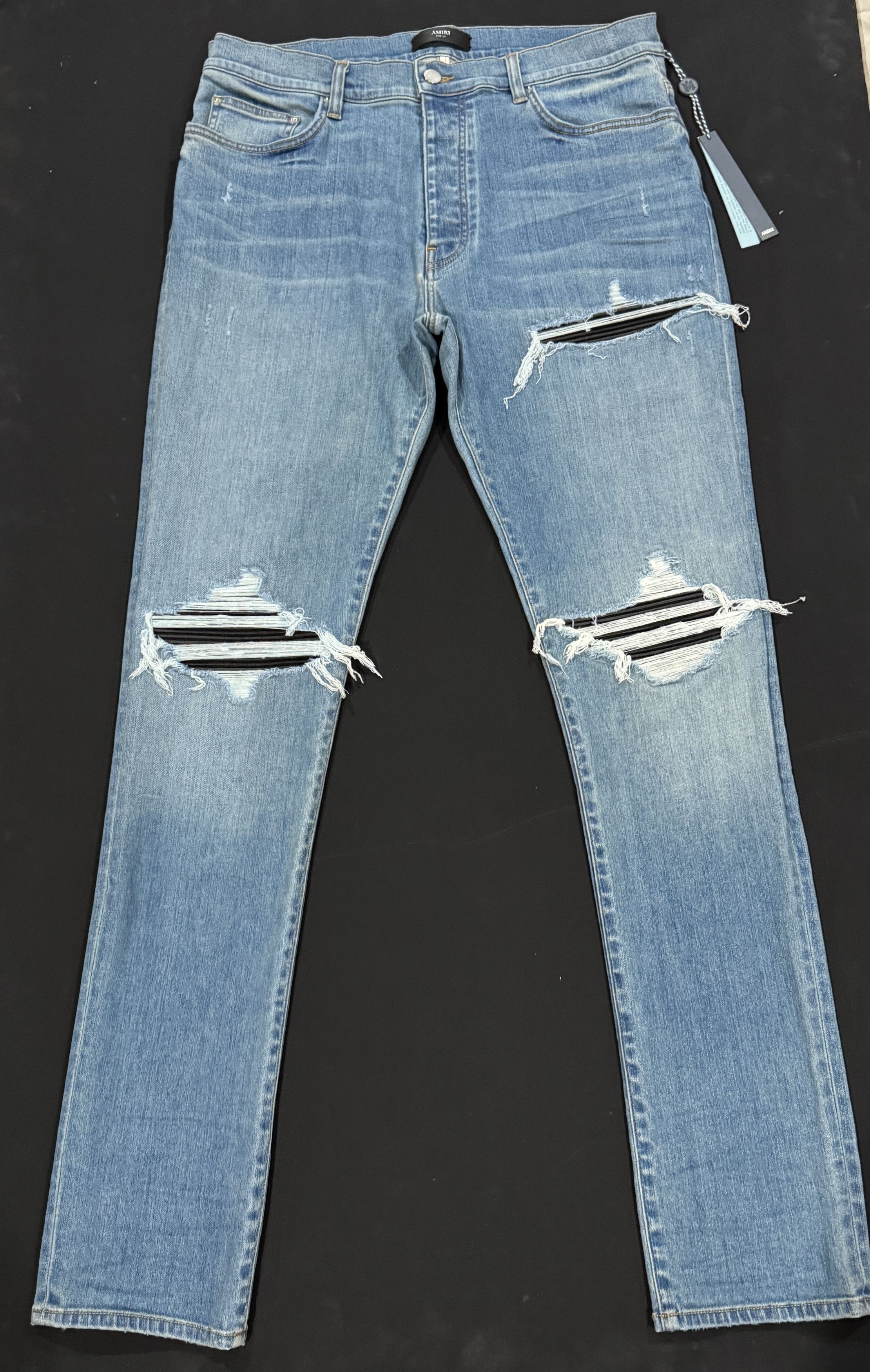 Amiri AMIRI MX1 DARK INDIGO SIZE 36 Size US 36 / EU 52 - 1 Thumbnail