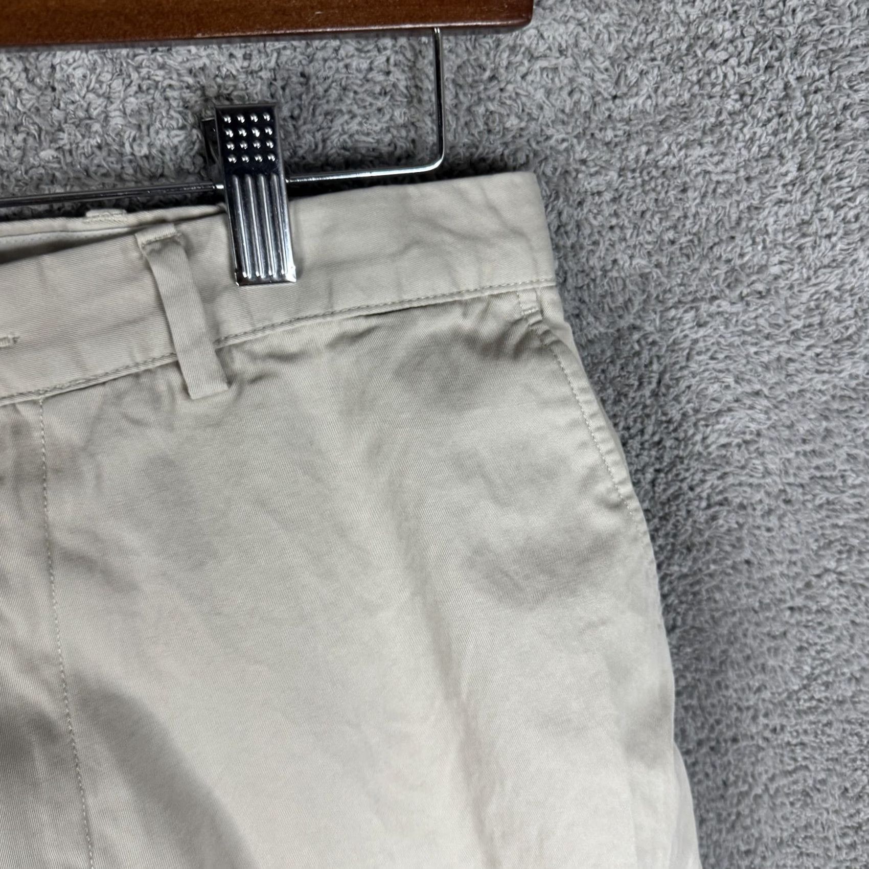 Polo Ralph Lauren Polo Ralph Lauren Chino Pants Mens 34x30 Beige Khaki Cotton Flat Front Casual Pants Men Beige 34/30 Slim Straight Front Zip Size US S / EU 44-46 / 1 - 3 Thumbnail