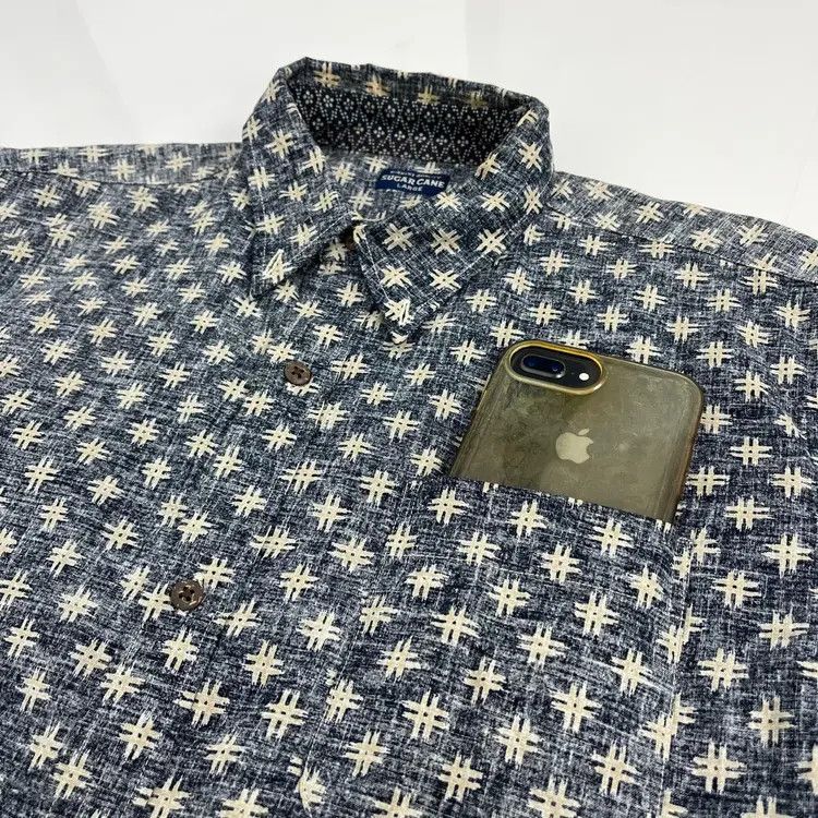Sugar Cane Sugar Cane Pattern Shirt Size US L / EU 52-54 / 3 - 2 Thumbnail