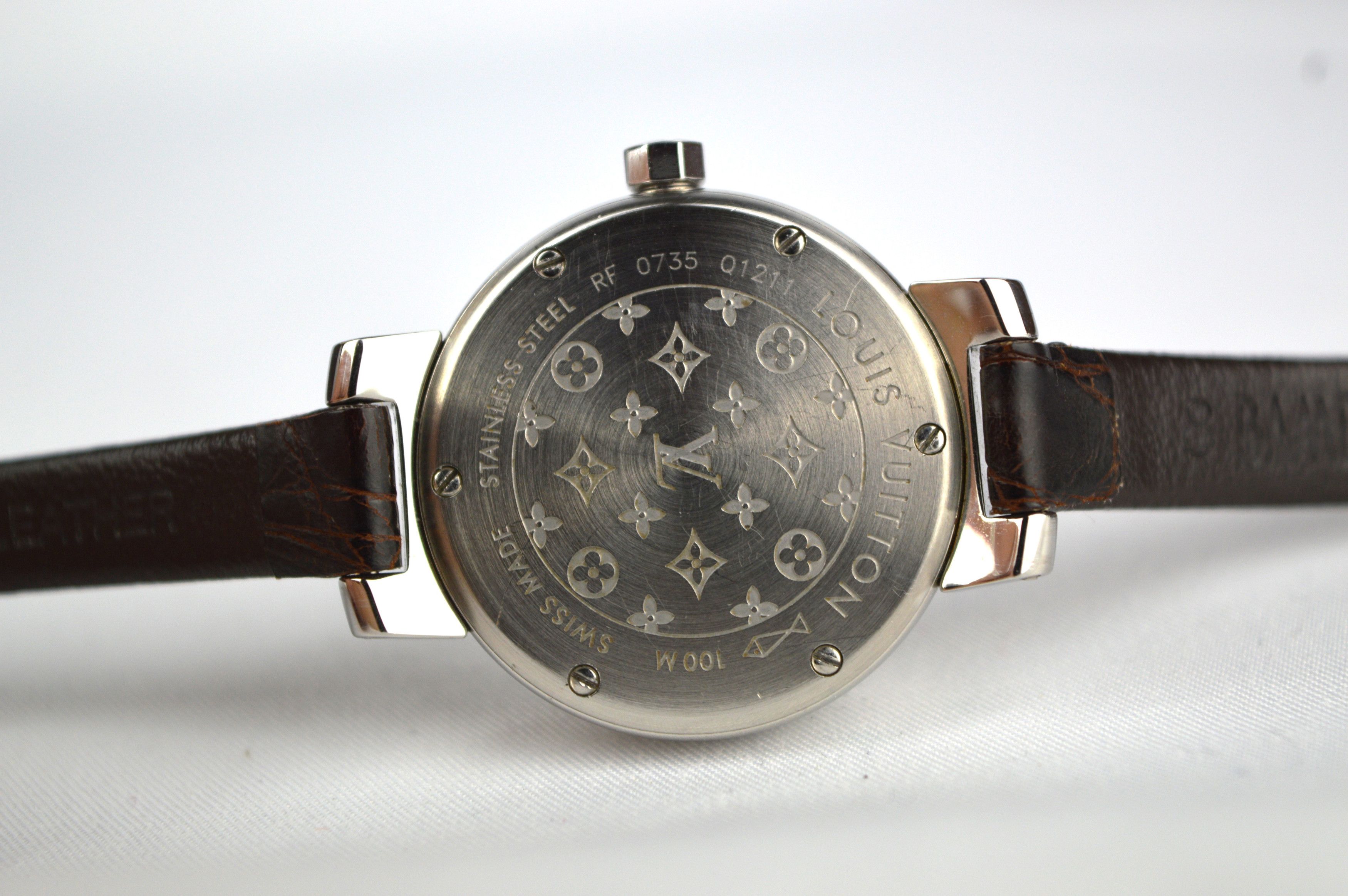 Louis Vuitton LOUIS VUITTON TAMBOUR WATCH FULL SET Size ONE SIZE - 5 Thumbnail