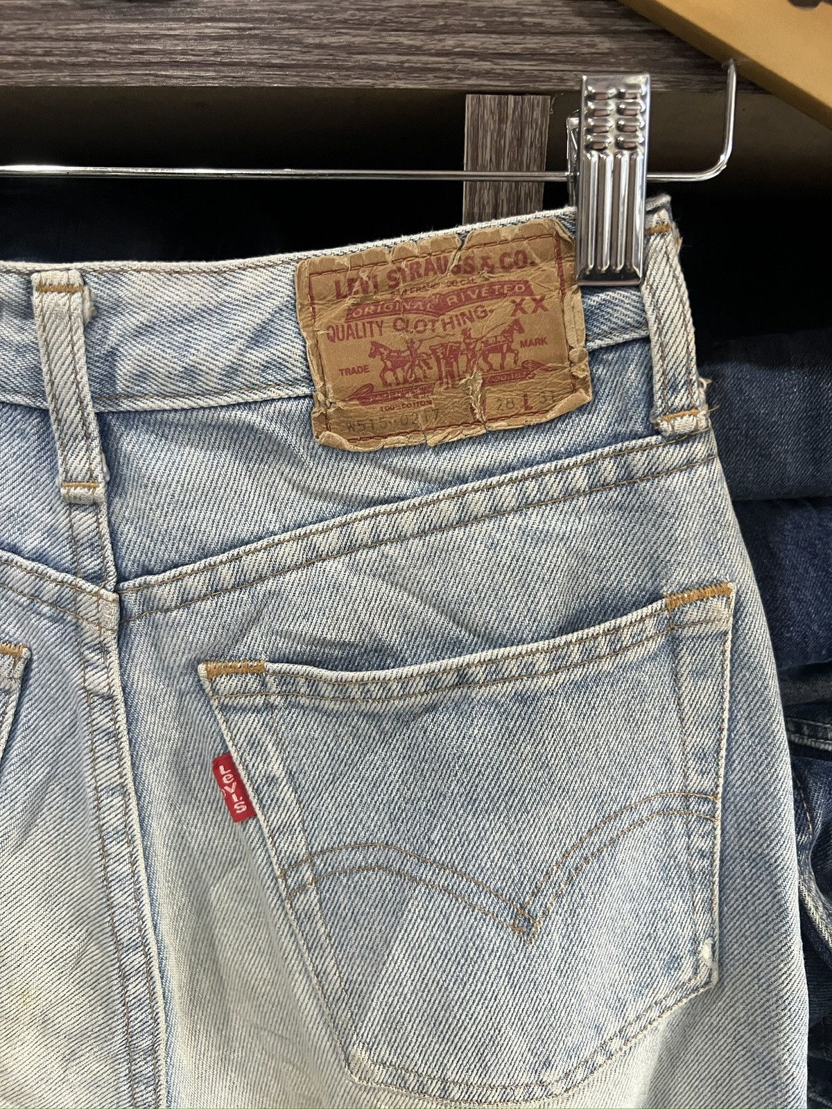 Levi's 🔥Vintage Levis W515 Denim Size 25" / US 0 / IT 36 - 13 Thumbnail