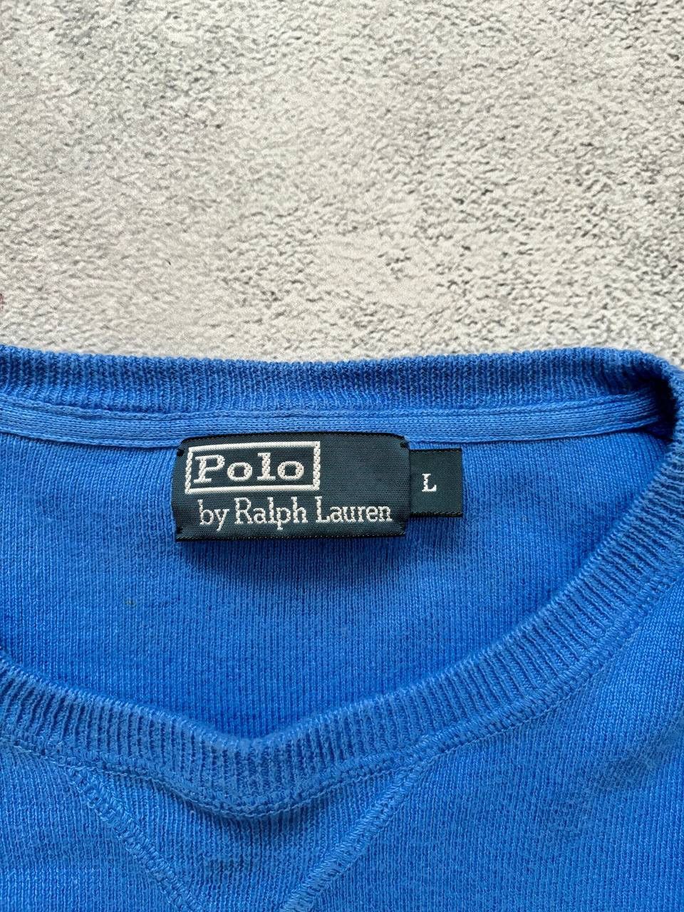 Polo Ralph Lauren × Vintage Vintage Polo Ralph Lauren Distressed sweater Size US L / EU 52-54 / 3 - 5 Thumbnail