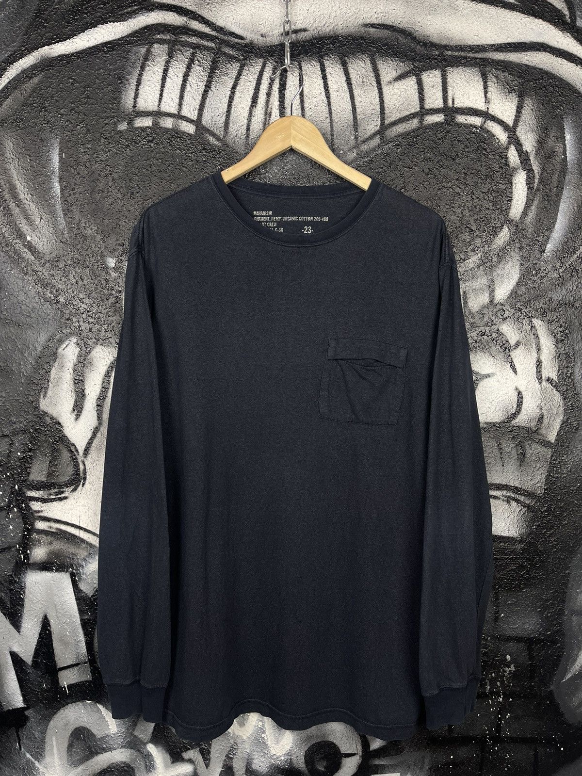 Maharishi Maharishi Hemp Organic Cotton L/S Pocket T-Shirt Men’s Size US L / EU 52-54 / 3 - 4 Thumbnail