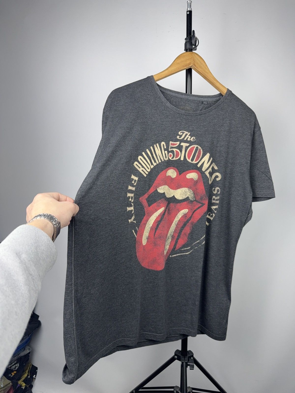 The Rolling Stones Vintage 1962–2012 The Rolling Stones 50 Years Rock Band Tee Size US L / EU 52-54 / 3 - 2 Thumbnail
