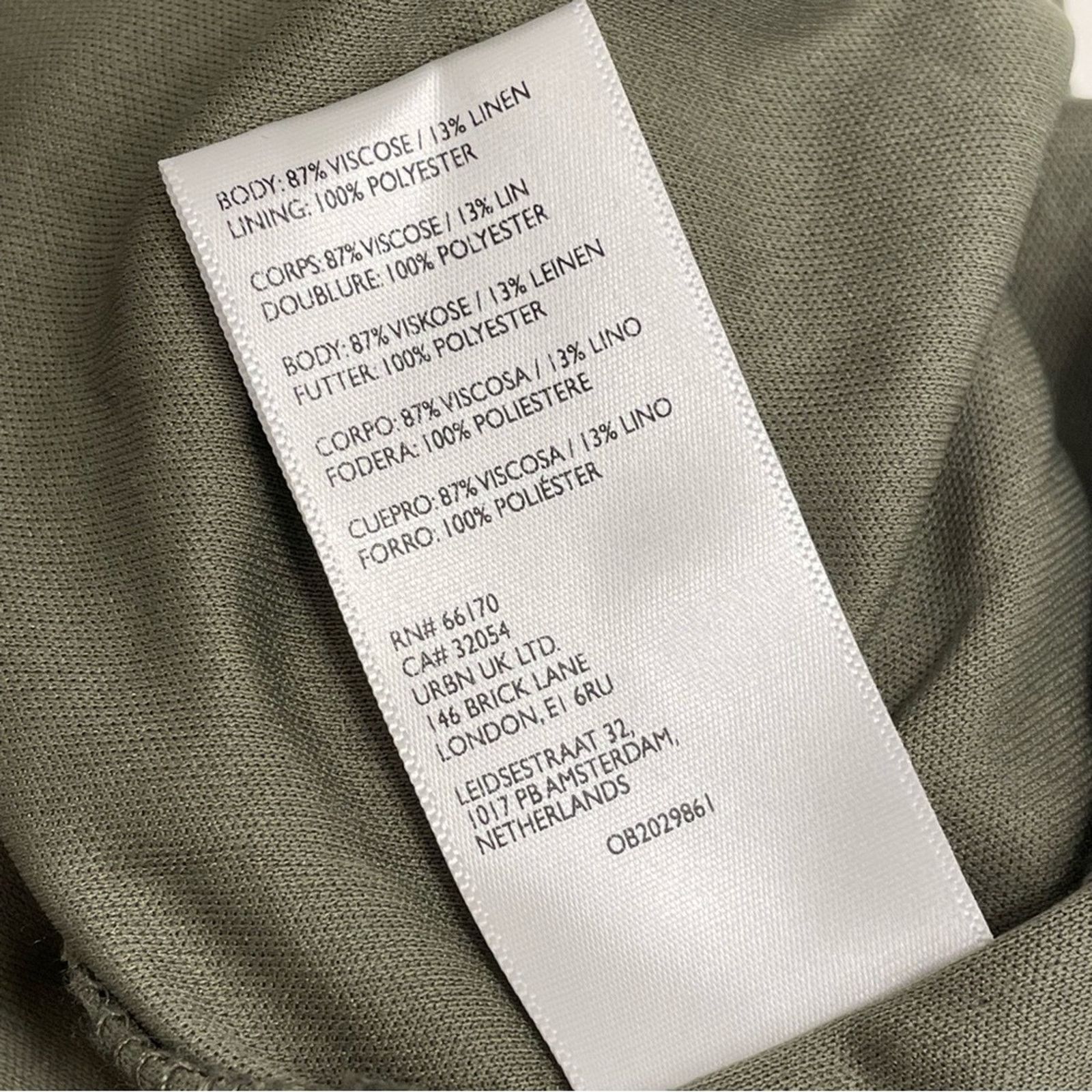 Urban Renewal Urban Outfitters Urban Renewal Linen Open-Back Midi Dress M Size M / US 6-8 / IT 42-44 - 9 Thumbnail