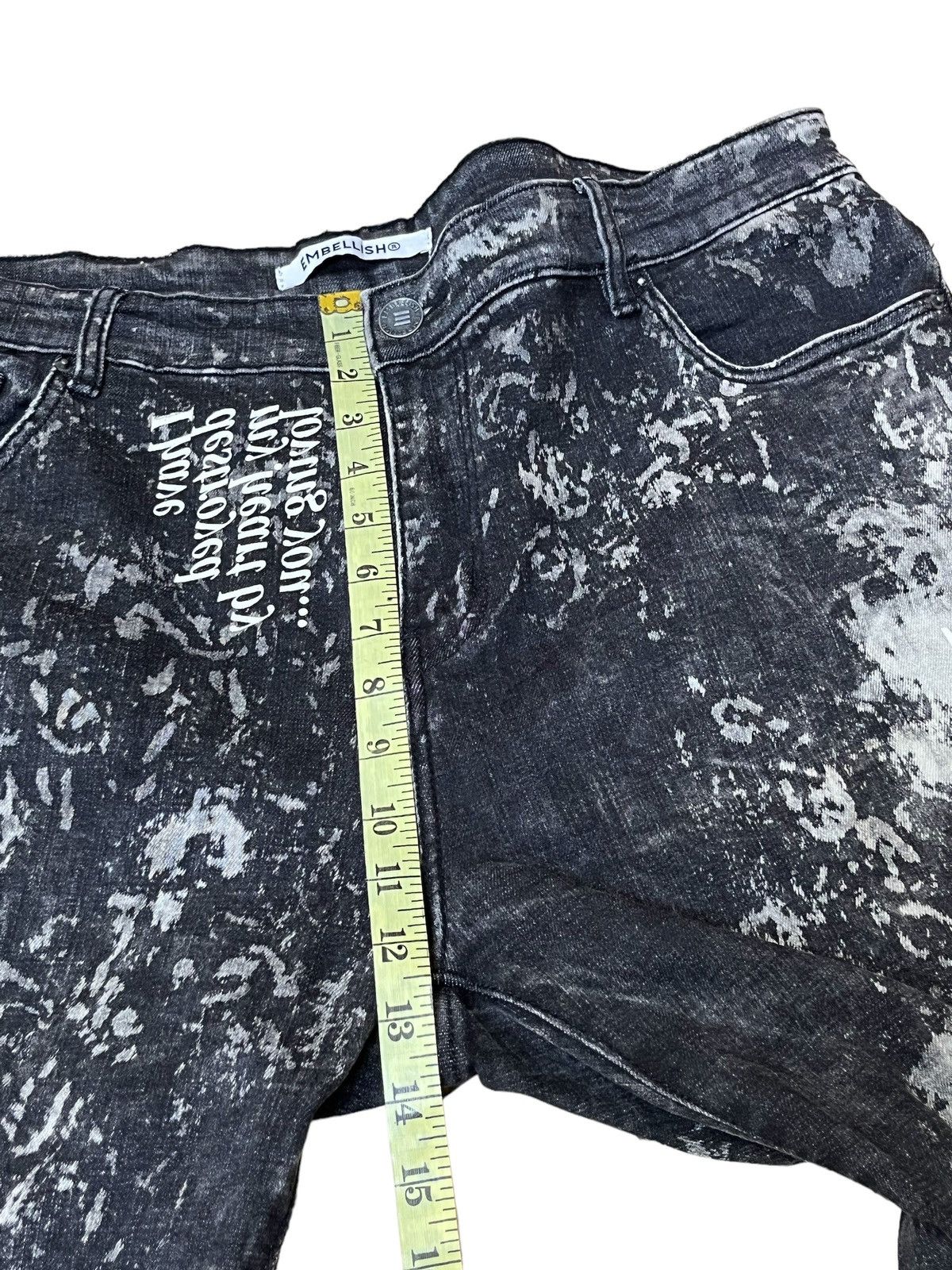 Embellish SICK🔥JAPANESE EMBELLISH STRETCH COTTON DISTRESS STYLE JEANS Size US 40 / EU 56 - 21 Thumbnail