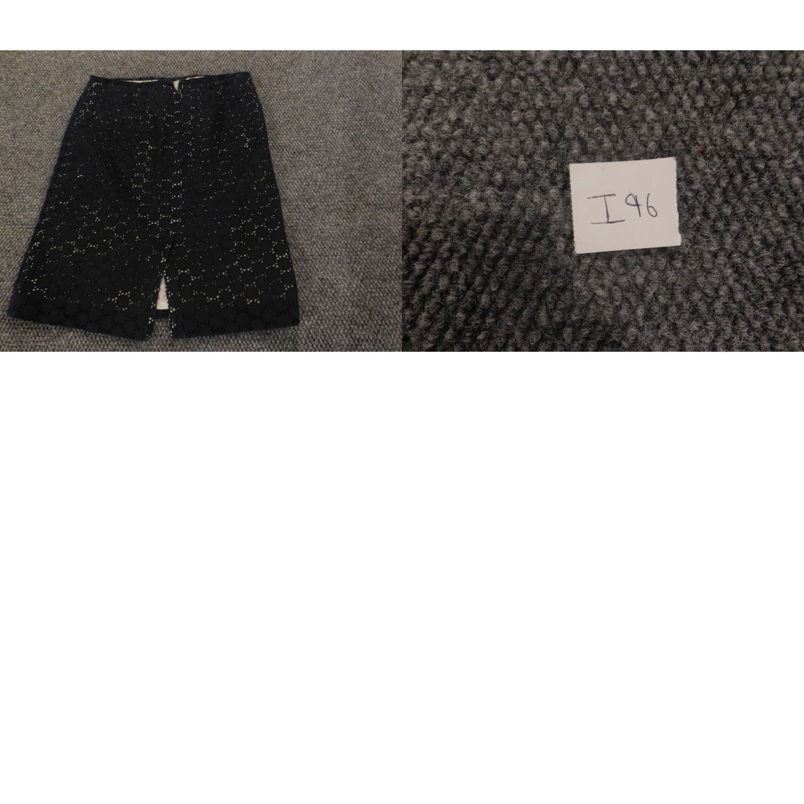 Loft LOFT Skirt A-Line Short Polka Dot Lined Zip Women 6 Blue Red Cotton Knit Pattern Polka Dot Casual Vintage No Size 28" / US 6 / IT 42 - 8 Thumbnail