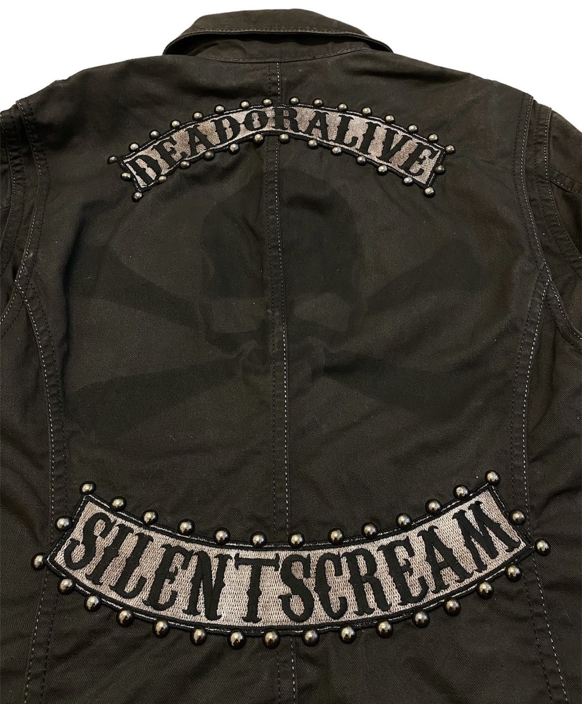 Japanese Brand × Roen 🔥🔥💰💰Remake Military Punk Trucker Jacket Size US M / EU 48-50 / 2 - 8 Thumbnail
