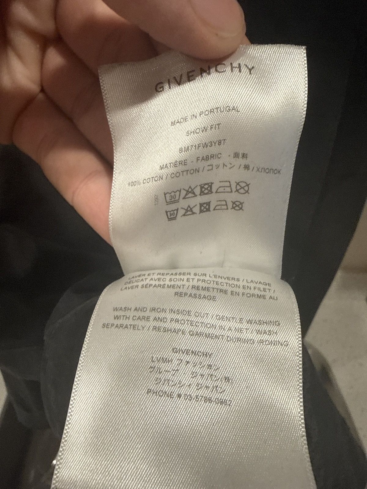 Givenchy Givenchy Paris collection longsleeve Size US L / EU 52-54 / 3 - 4 Thumbnail