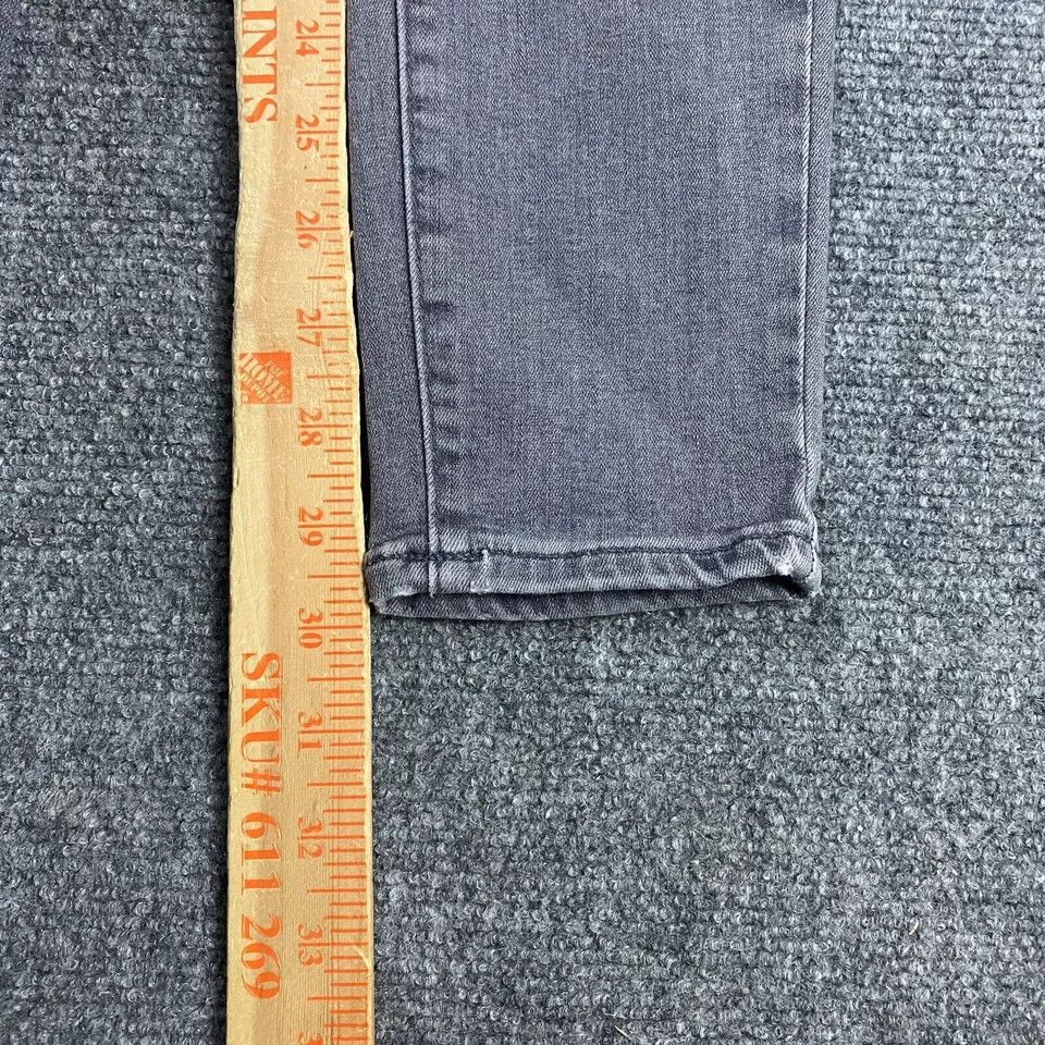 Paige Paige Jeans Women's 25 Gray Denim Verdugo Ultra Skinny Size 25" / US 0 / IT 36 - 2 Thumbnail