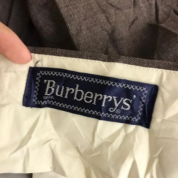 Burberry Vtg BURBERRY LONDON ENGLAND Minimalist Design Casual Pant Size US 32 / EU 48 - 6 Thumbnail