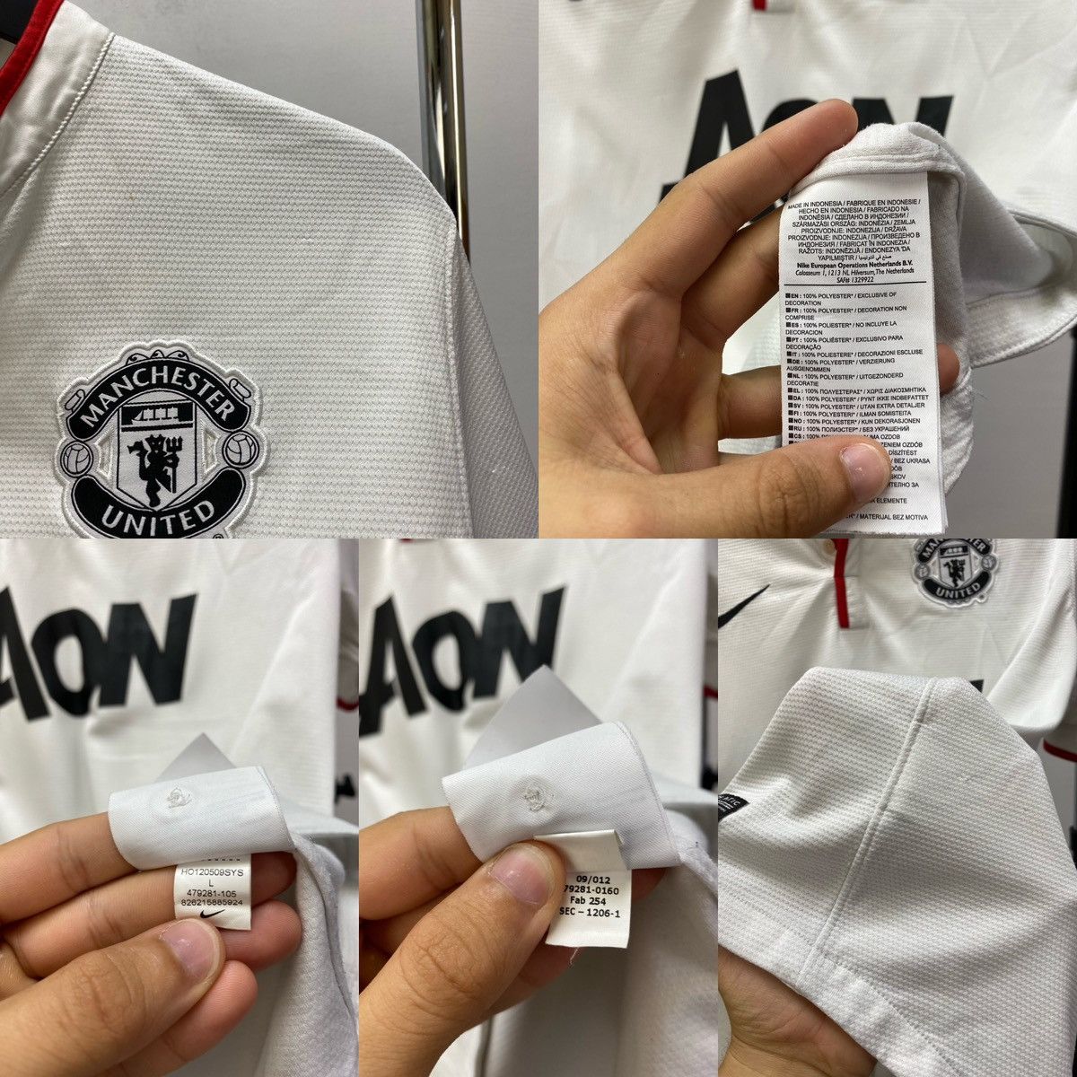Other Manchester United 2012-2013 Football Jersey Size US L / EU 52-54 / 3 - 23 Thumbnail