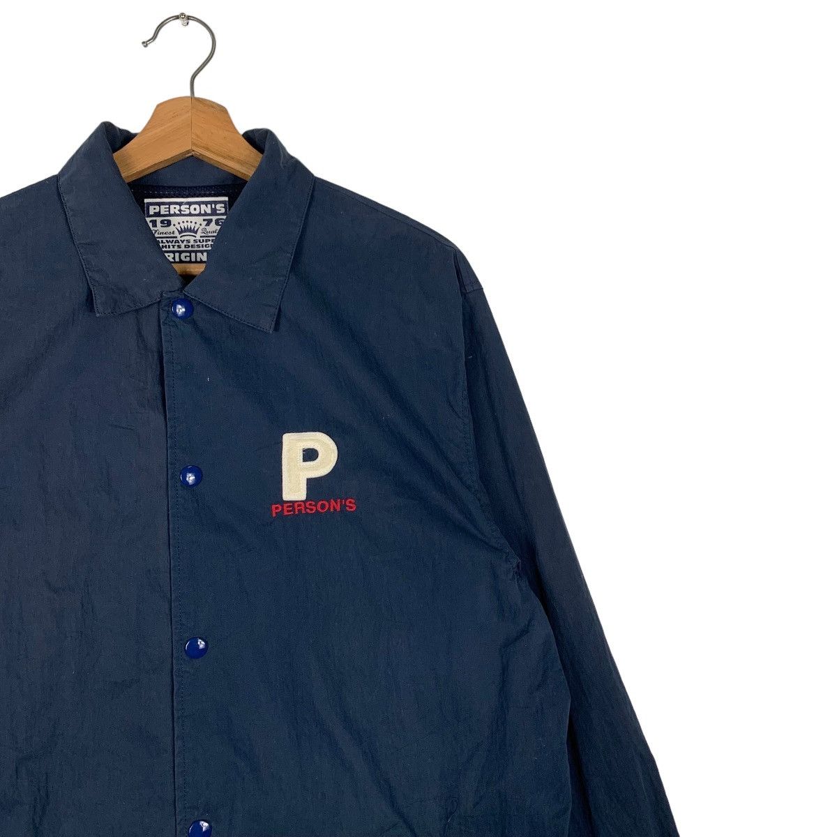 PERSON'S PERSON’S Jumper Coach Jacket #0849-C38 Size US M / EU 48-50 / 2 - 3 Thumbnail