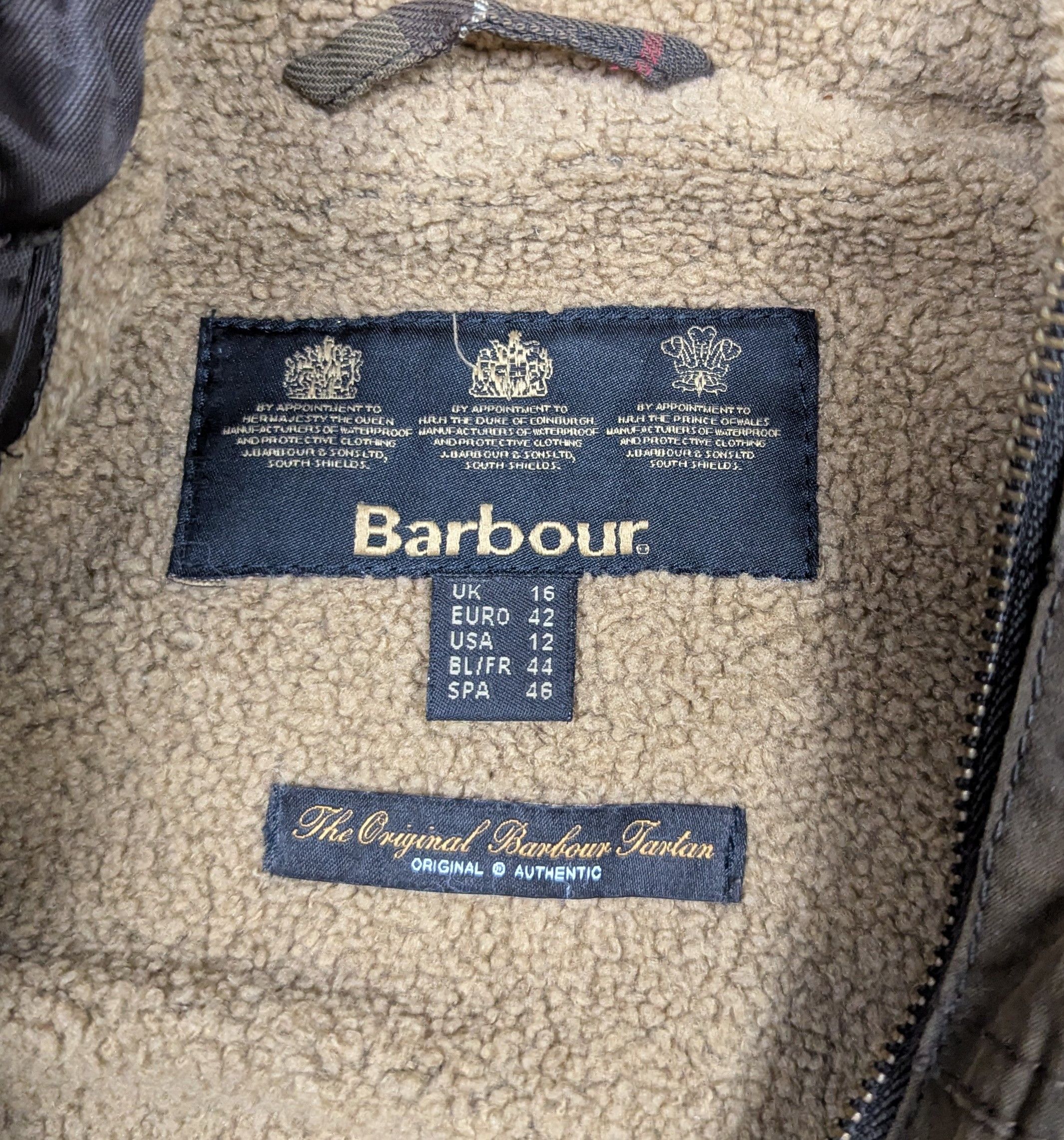 Barbour Barbour Vintage Winter Force Waxed Parka Jacket Olive US12 Size XL / US 12-14 / IT 48-50 - 11 Thumbnail
