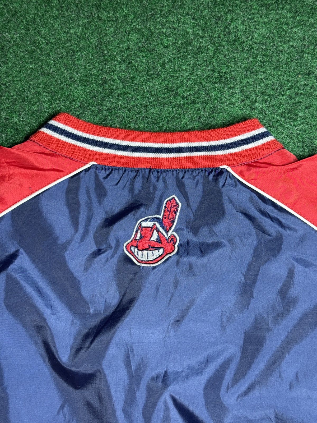 MLB × Starter × Vintage Vintage Cleveland Indians Lightweight Windbreaker Jacket Size US M / EU 48-50 / 2 - 5 Thumbnail