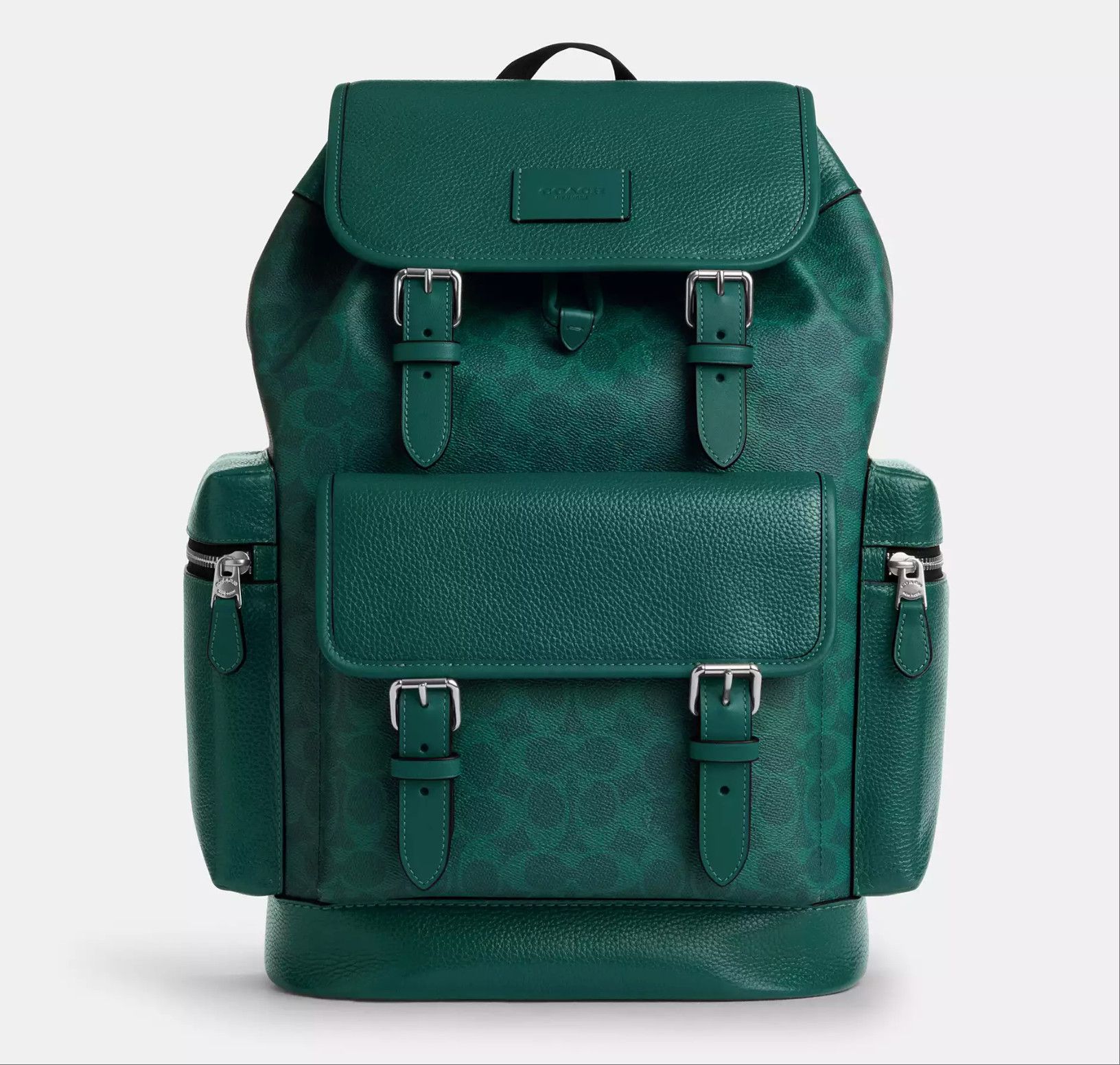 Coach Sprint Backpack In Colorblock Signature Canvas CBI12 Size ONE SIZE - 6 Thumbnail