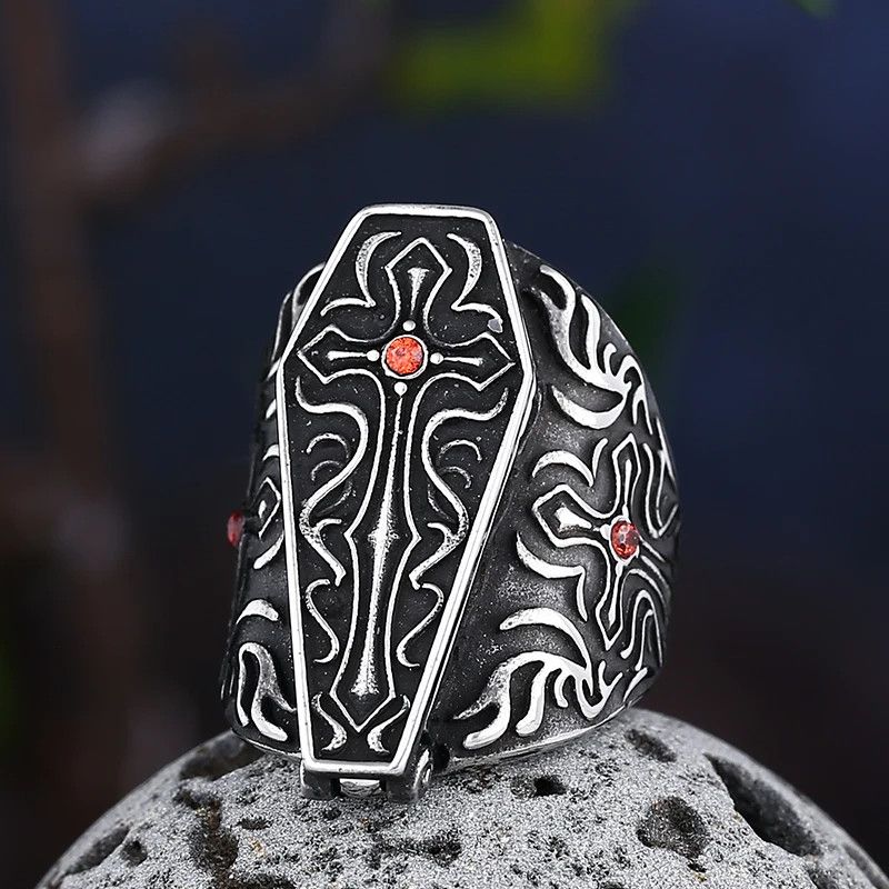 Japanese Brand × Jewelry × Vintage Vampire's Coffin Ring Size ONE SIZE - 3 Thumbnail