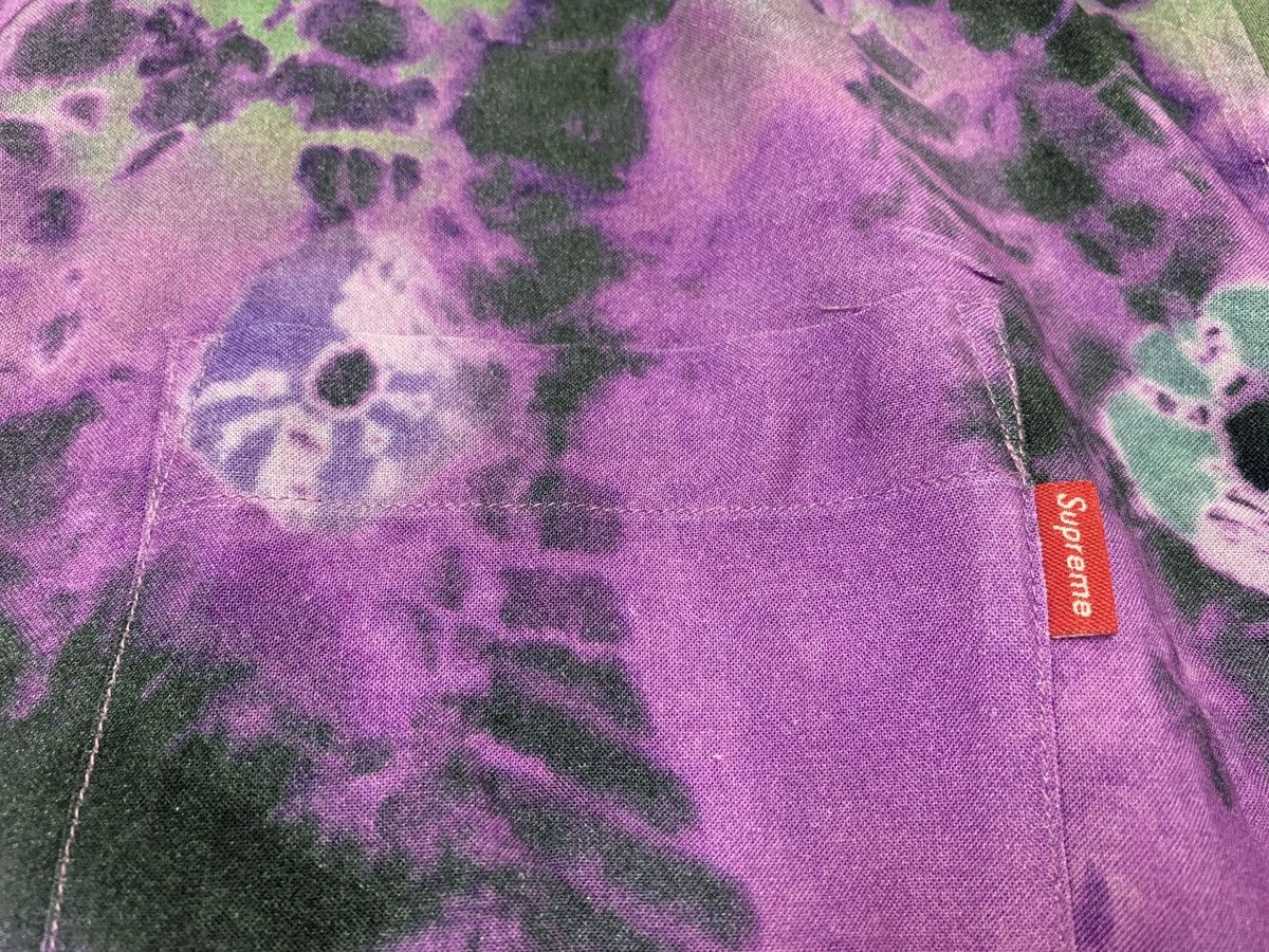 Supreme Supreme Tie-dye printing rayon shirt Size US L / EU 52-54 / 3 - 3 Thumbnail