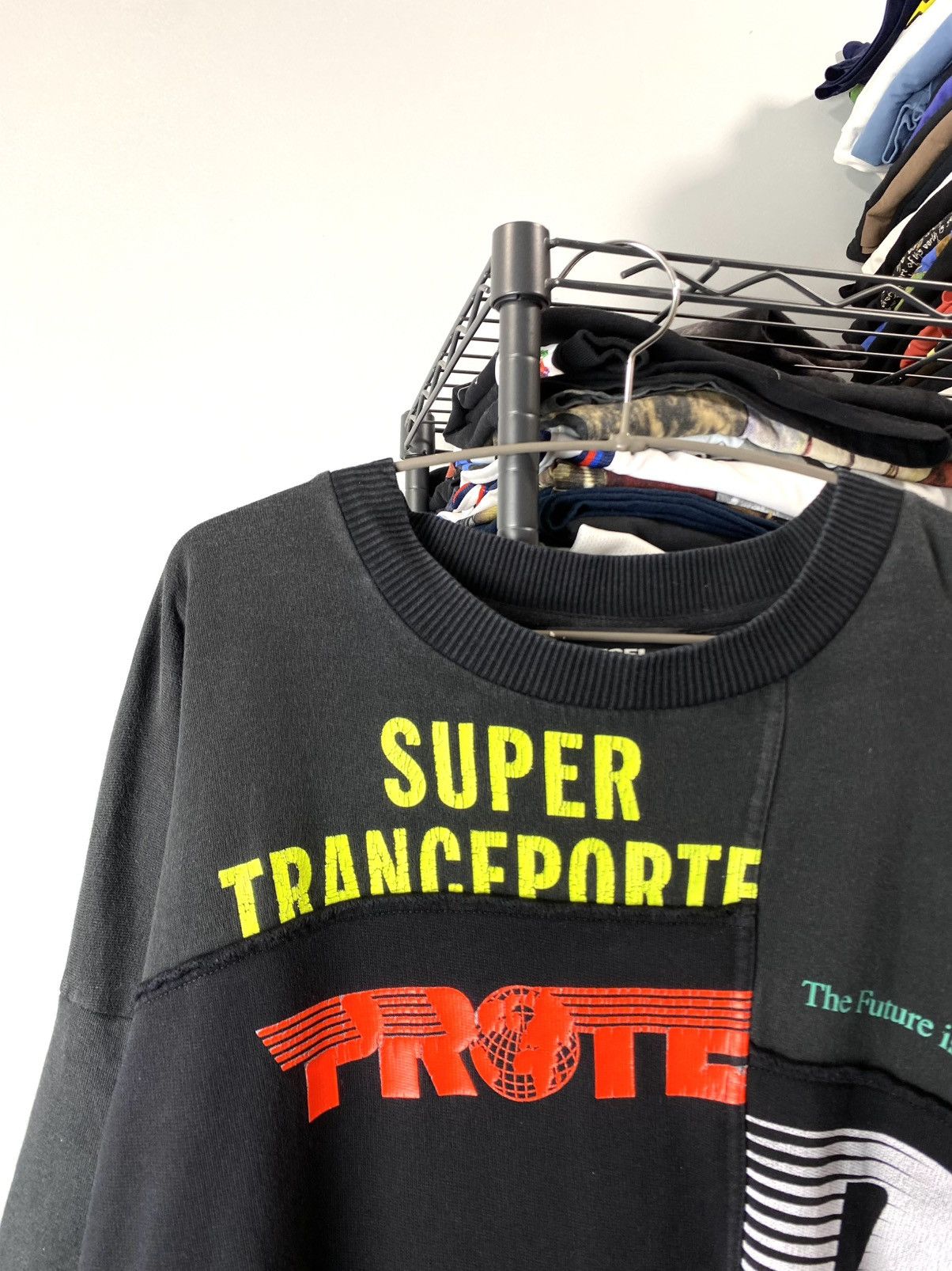 Diesel Rare! Patchwork Diesel Archive Sweatshirt Size US XL / EU 56 / 4 - 5 Thumbnail