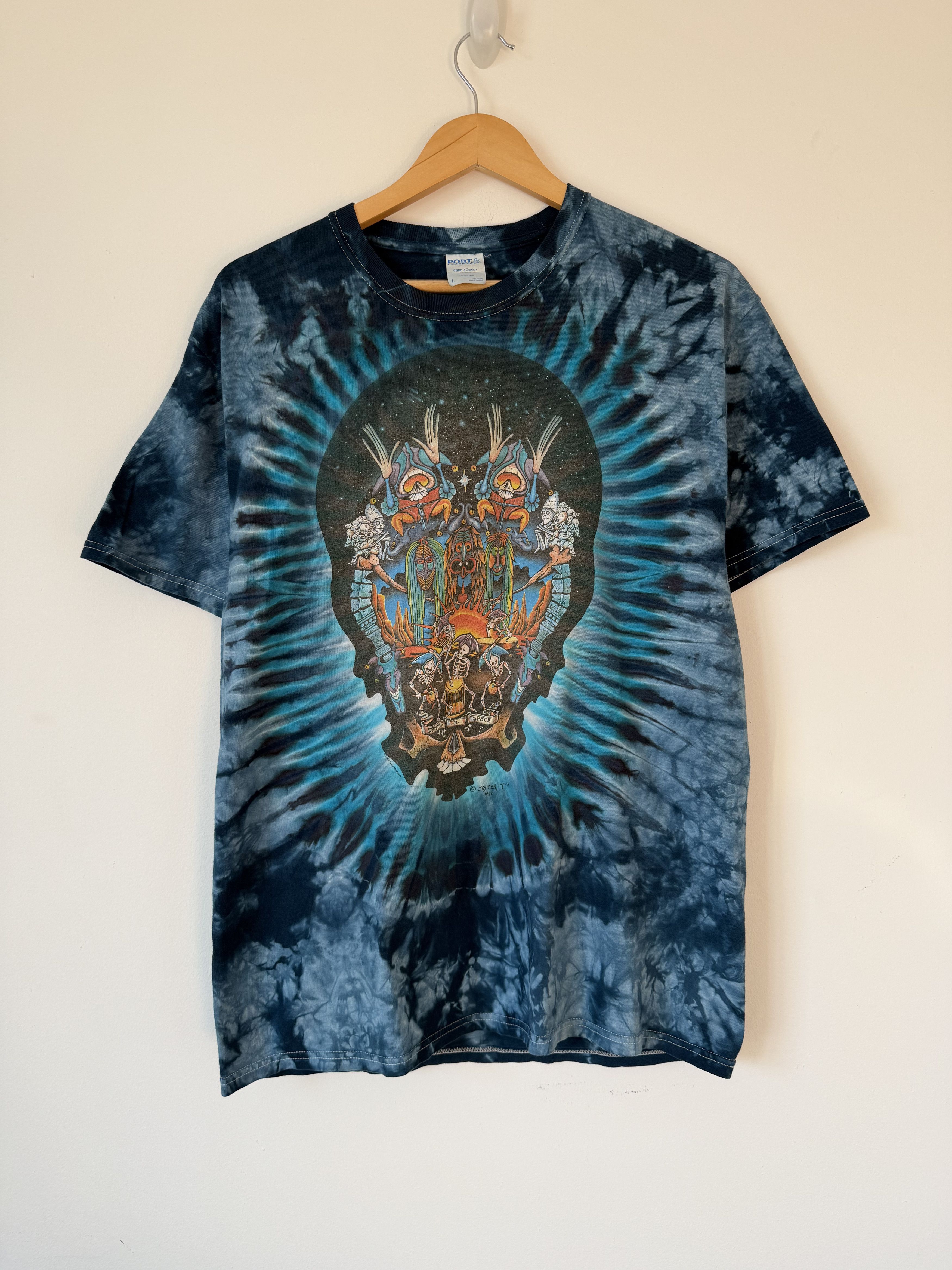 Grateful Dead 2004 Grateful Dead Space Drums Gary McMillan Tie Dye Tee L Size US L / EU 52-54 / 3 - 1 Thumbnail
