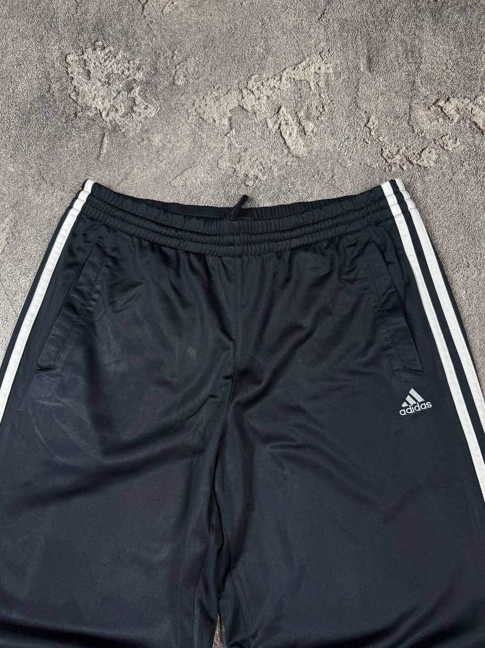 Adidas Y2K Adidas Navy Stripe Baggy Track Pants Size US 32 / EU 48 - 4 Thumbnail