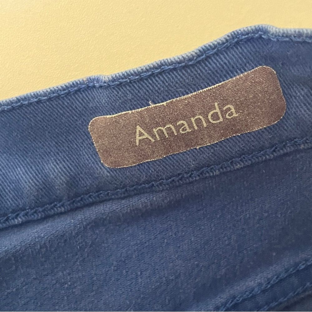 Gloria Vanderbilt Gloria Vanderbilt Amanda Womens Straight Leg Jean XL 12 Size 34" / US 12 / IT 48 - 5 Thumbnail