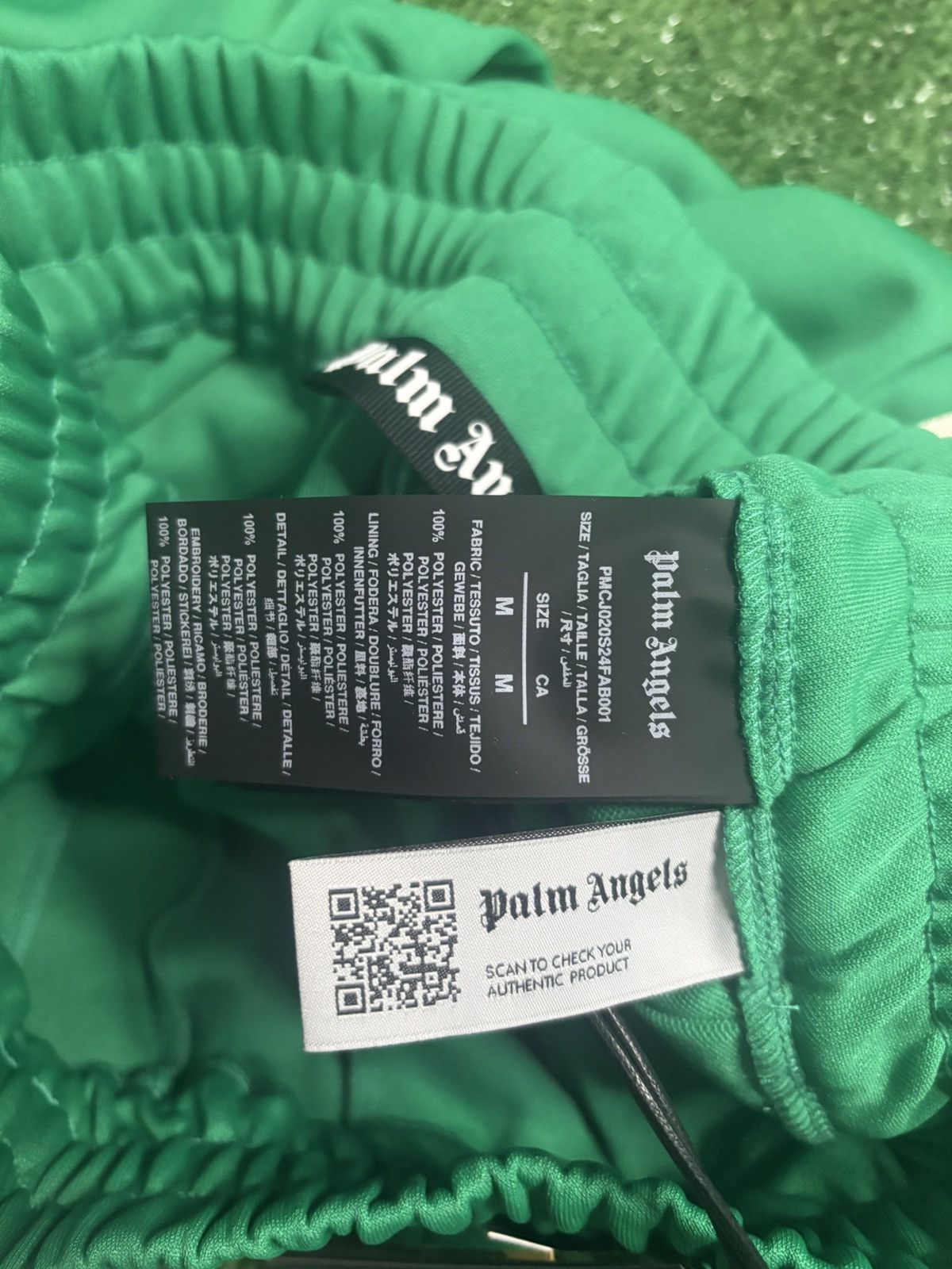 Palm Angels Palm Angels Track Pants Green Size US 32 / EU 48 - 5 Thumbnail