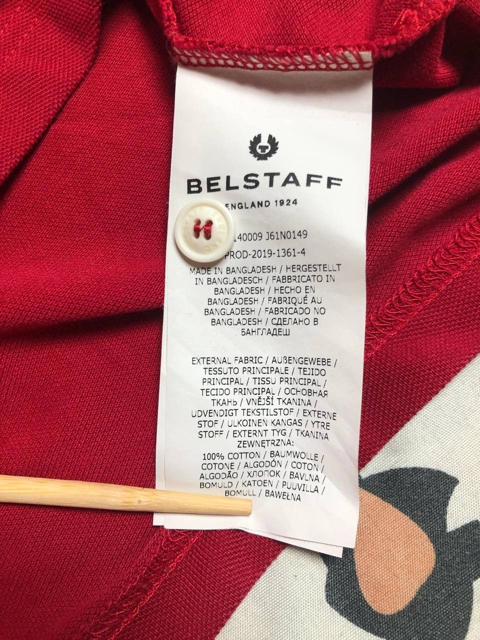 Belstaff BELSTAFF T-Shirt Polo Shirt Size M Size US M / EU 48-50 / 2 - 5 Thumbnail
