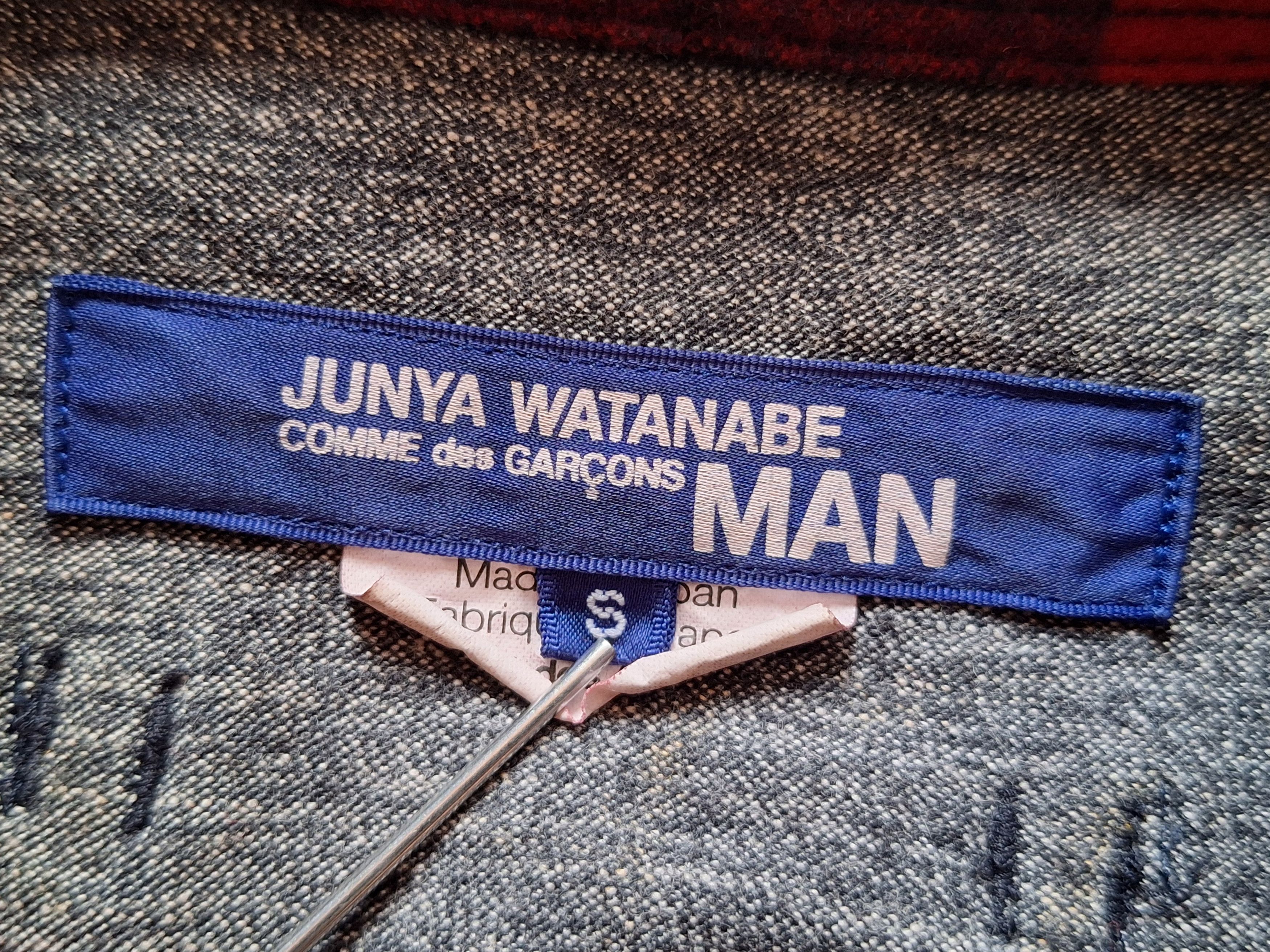 Junya Watanabe JUNYA WATANABE MAN / COMME des GARCONS - Plaid Shirt Size US S / EU 44-46 / 1 - 4 Thumbnail