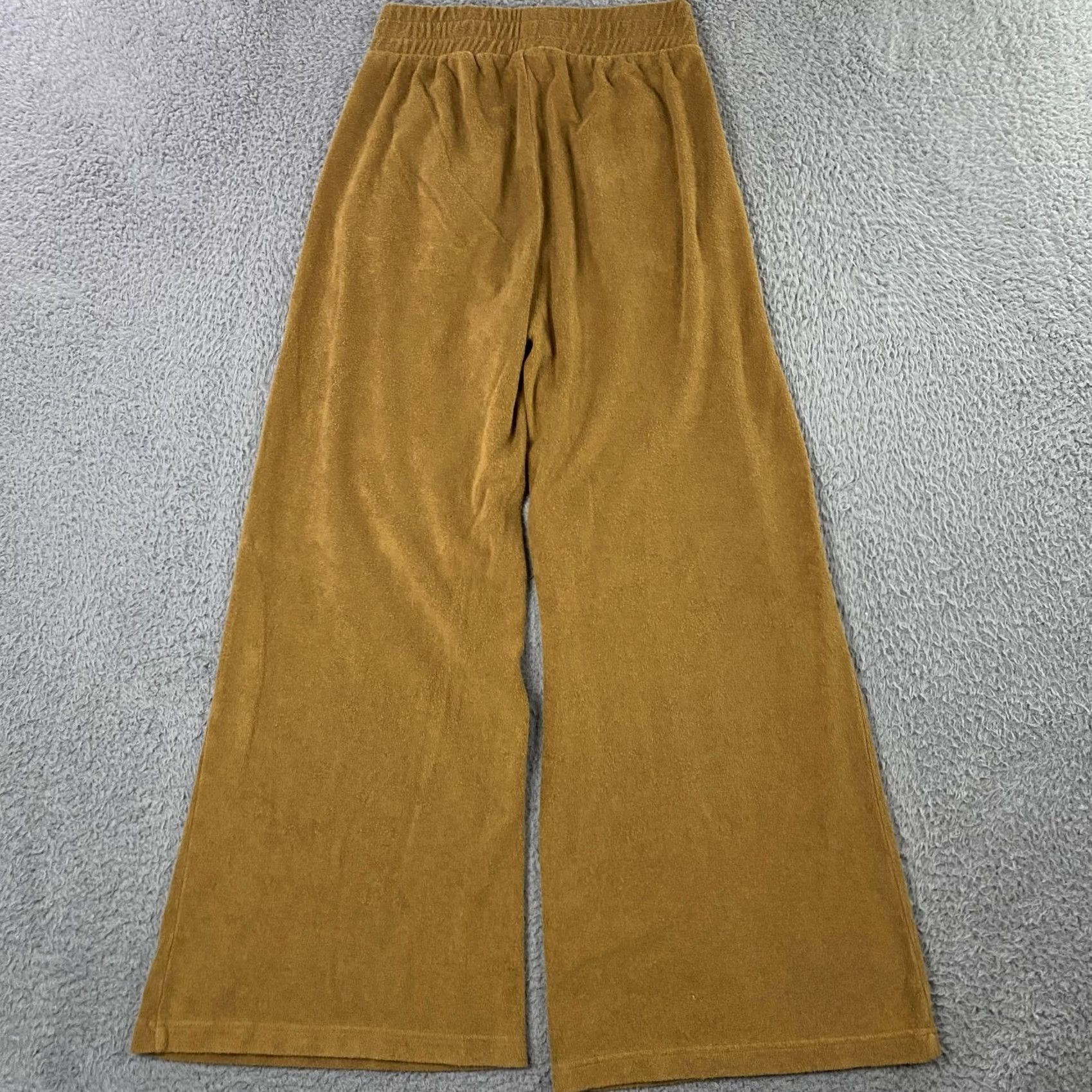 Vintage Offline by Aerie Womens XS Wide Leg Brown Terry Towel Pull On Size 26" / US 2 / IT 38 - 4 Thumbnail