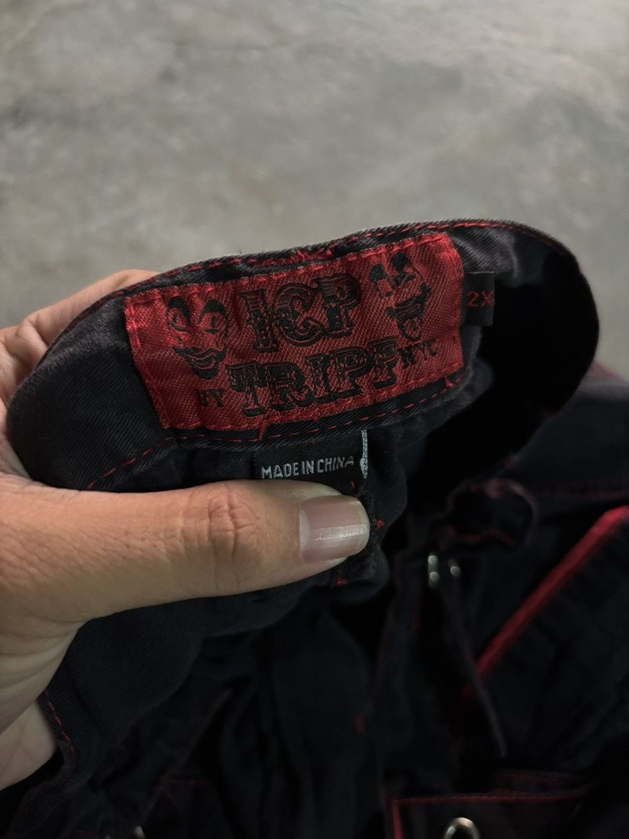 Tripp NYC 🔥🤡SUPER RARE BAGGY TRIPP NYC ICP VERSION RAVER GOTHIC PANT🤡🔥 Size US 42 / EU 58 - 6 Thumbnail