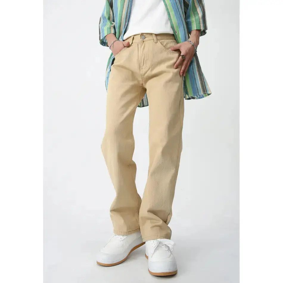 Japanese Brand Retro loose straight leg jeans Size US 32 / EU 48 - 1 Thumbnail