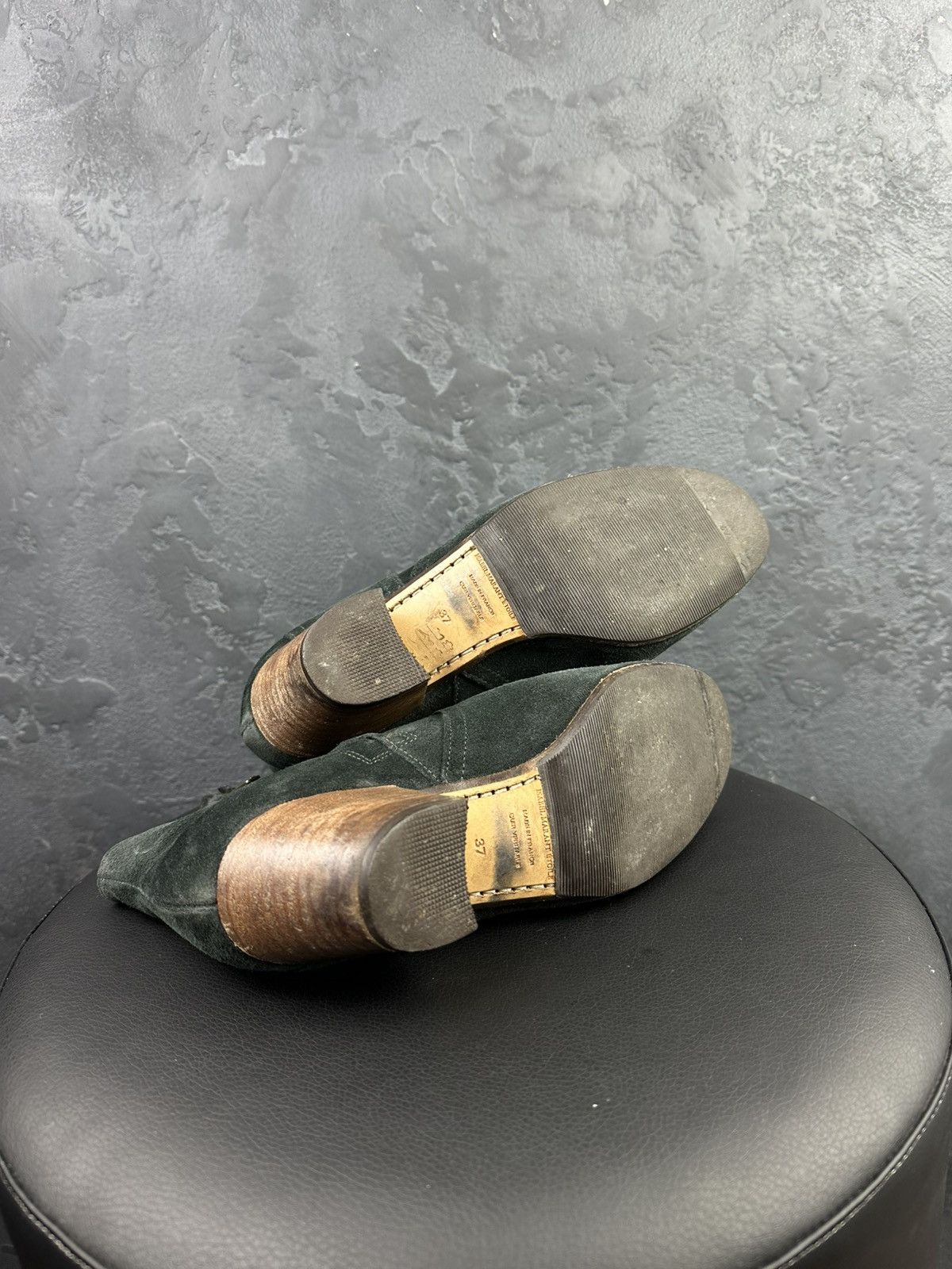 Designer × Isabel Marant × Isabel Marant Etoile ISABEL MARANT Dicker Suede Ankle Boots Size US 7 / IT 37 - 10 Thumbnail
