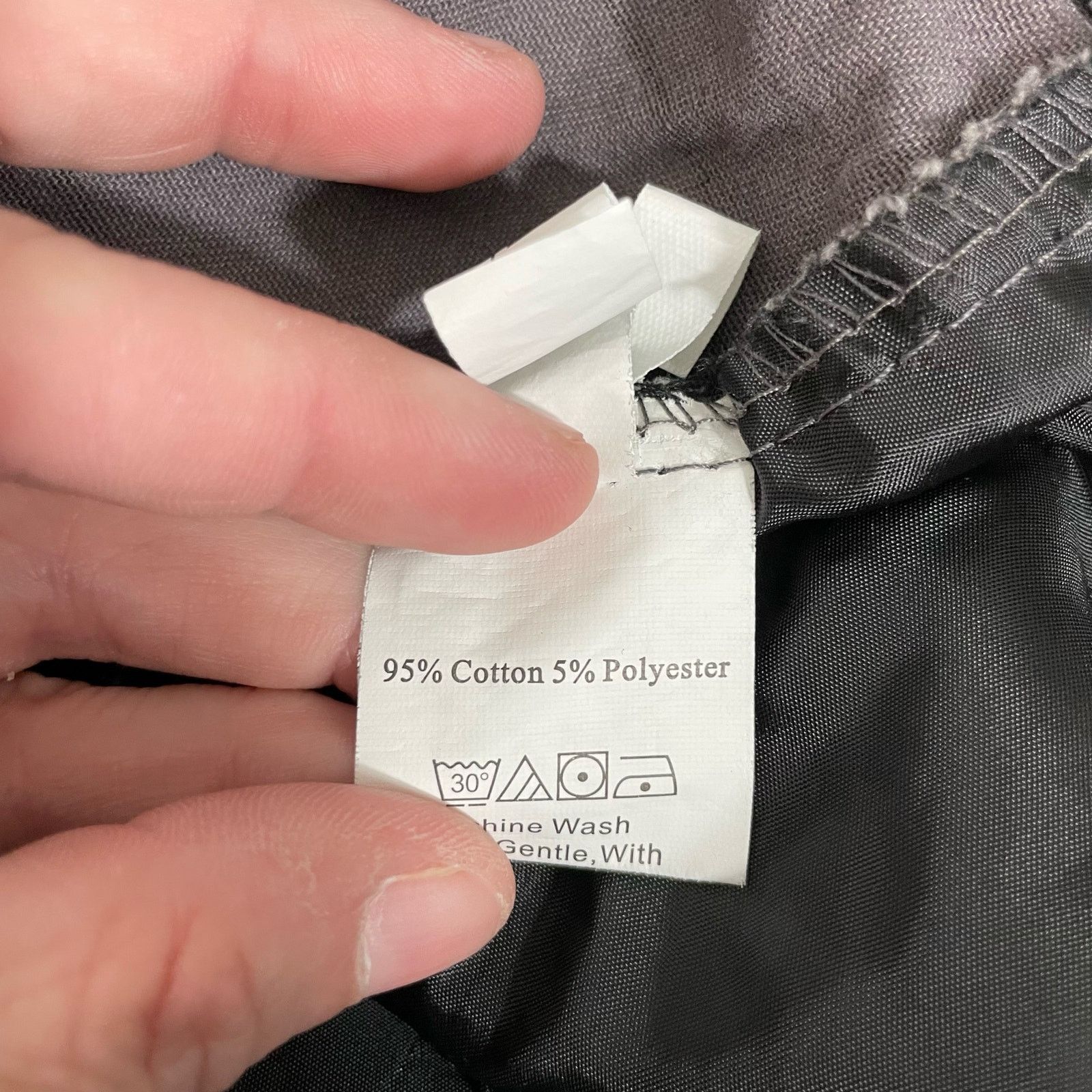 Shein Shein Gray Plaid Straight Leg Lightweight Pants - Size Large Size 36" / US 14 / IT 50 - 5 Thumbnail