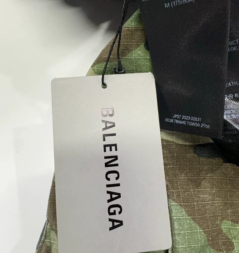Balenciaga Balenciaga size M Camouflage stitching destroys baggy jean Size US 26 / EU 42 - 4 Thumbnail