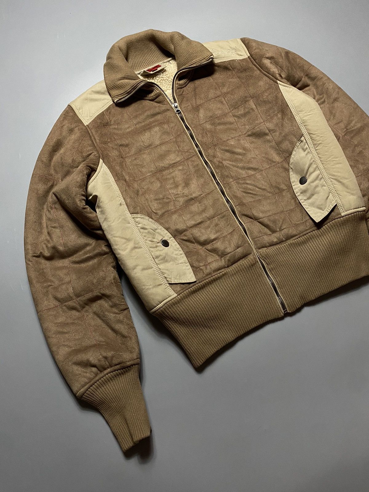 Schott Schott USA M-1 suede bomber jacket Size US S / EU 44-46 / 1 - 2 Thumbnail