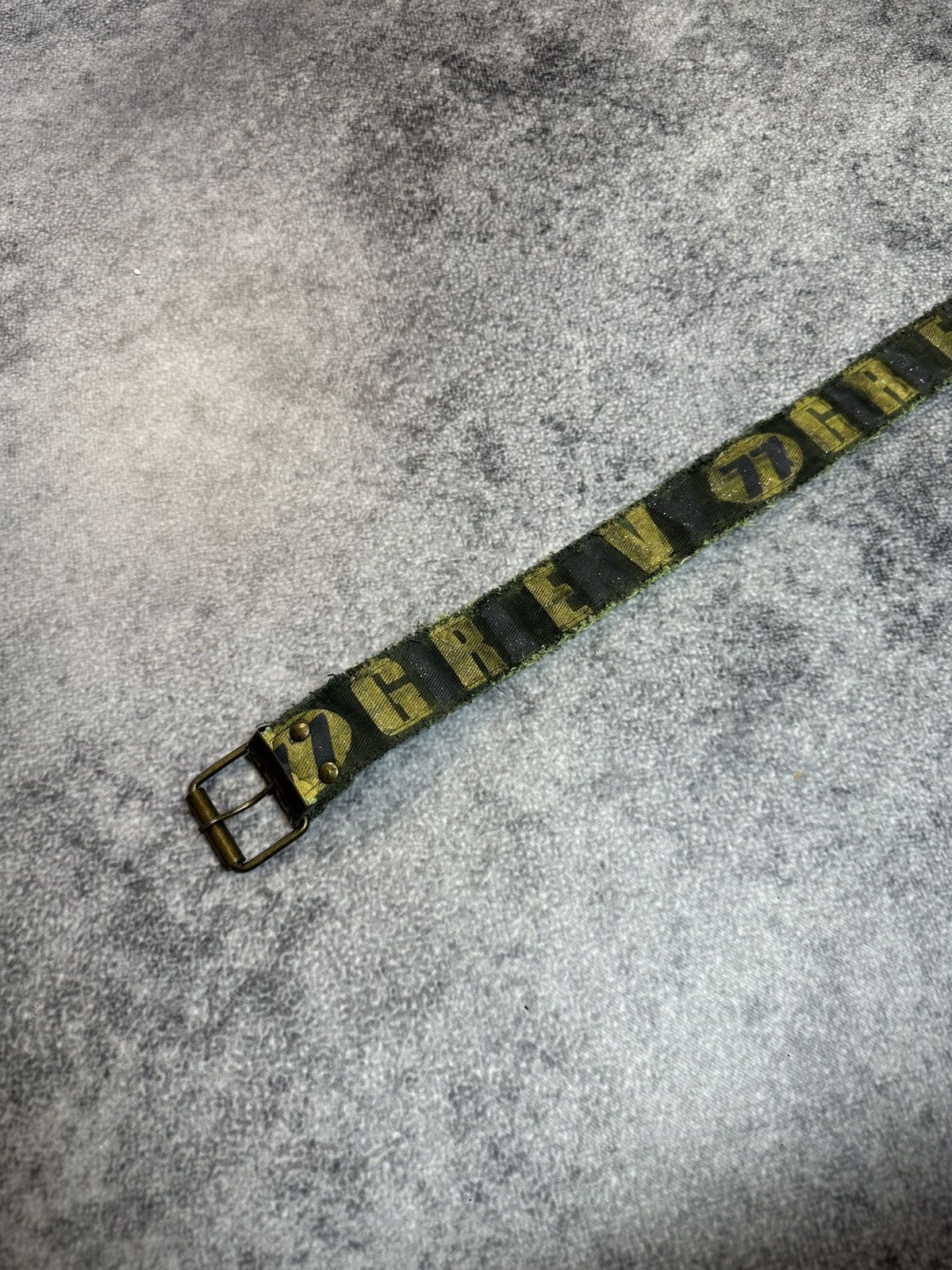 Designer Y2K Vintage Full Holes Cotton Distressed Belts USA Alt Rare Size ONE SIZE - 3 Thumbnail