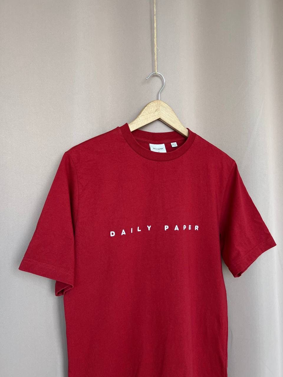 Daily Paper Daily Paper Alias T-Shirt Mens Size S Red Short Sleeve Logo Size US S / EU 44-46 / 1 - 3 Thumbnail