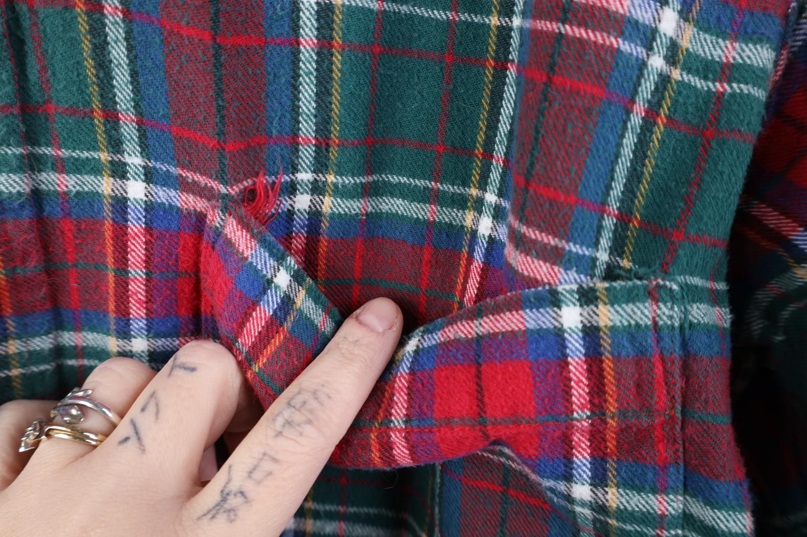 Vintage Vintage 90s Streetwear Collared Button Down Shirt Plaid Size US M / EU 48-50 / 2 - 6 Thumbnail